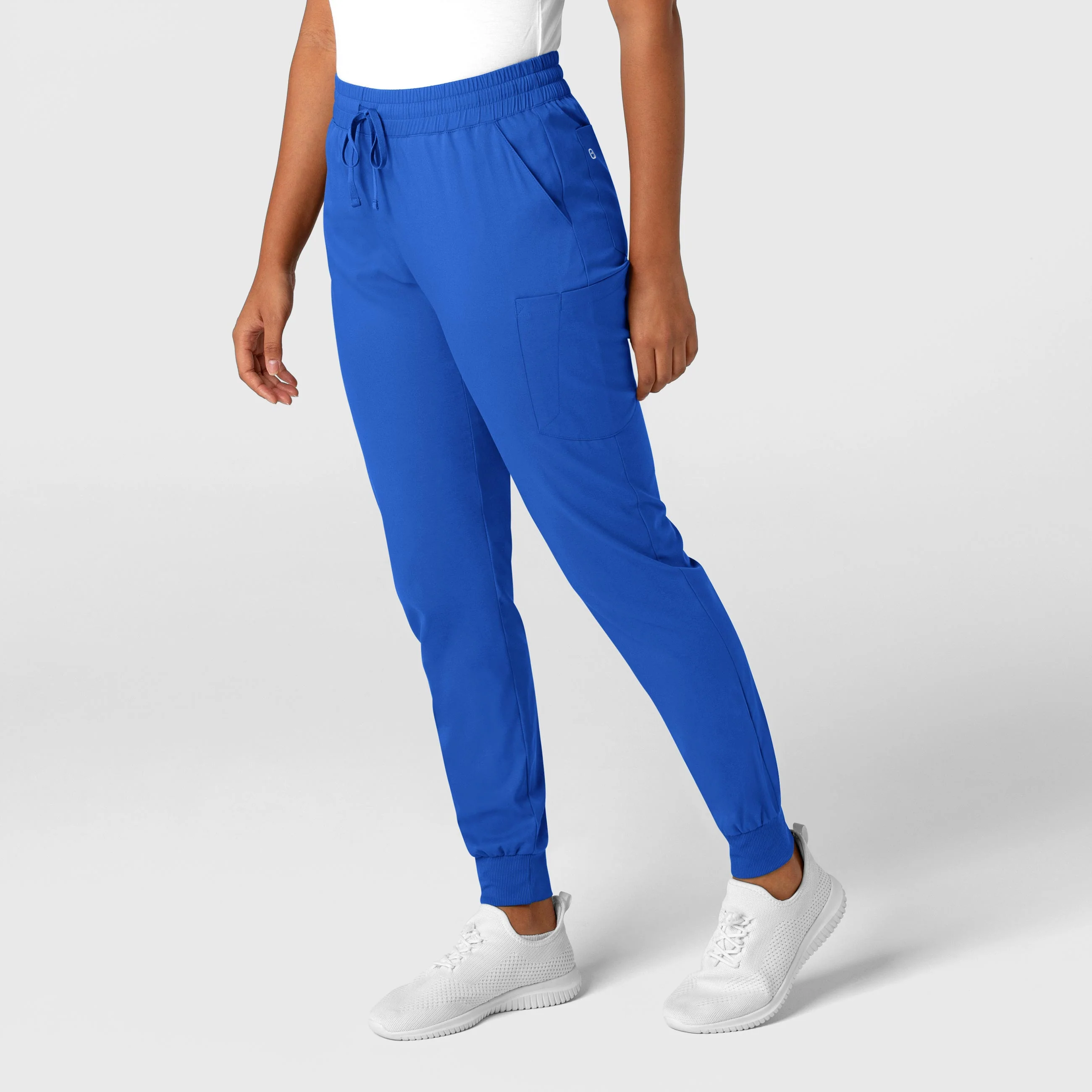 Boundless Women's Jogger Scrub Pant - Royal - Image 4