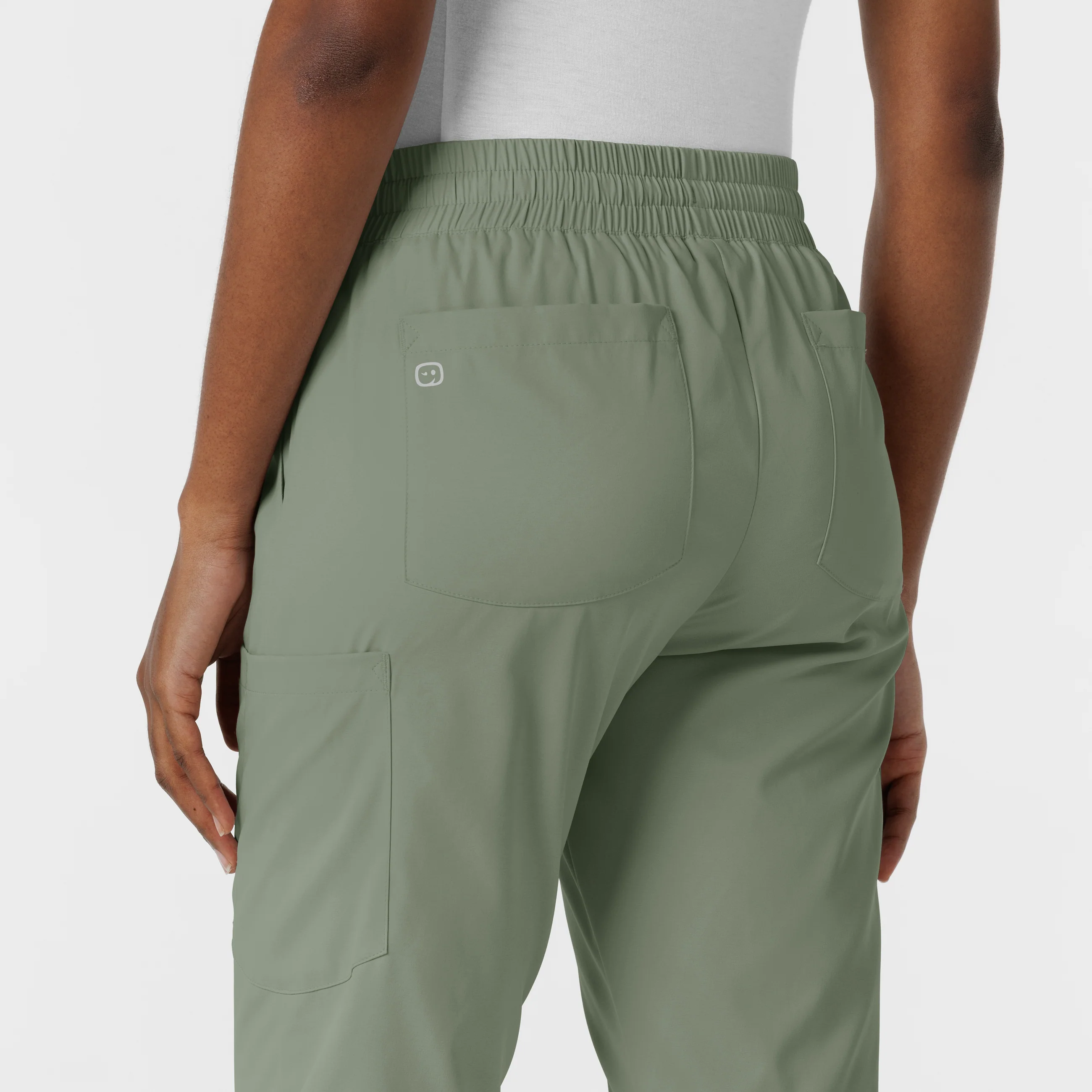 Boundless Women's Jogger Scrub Pant - Sage - Image 10
