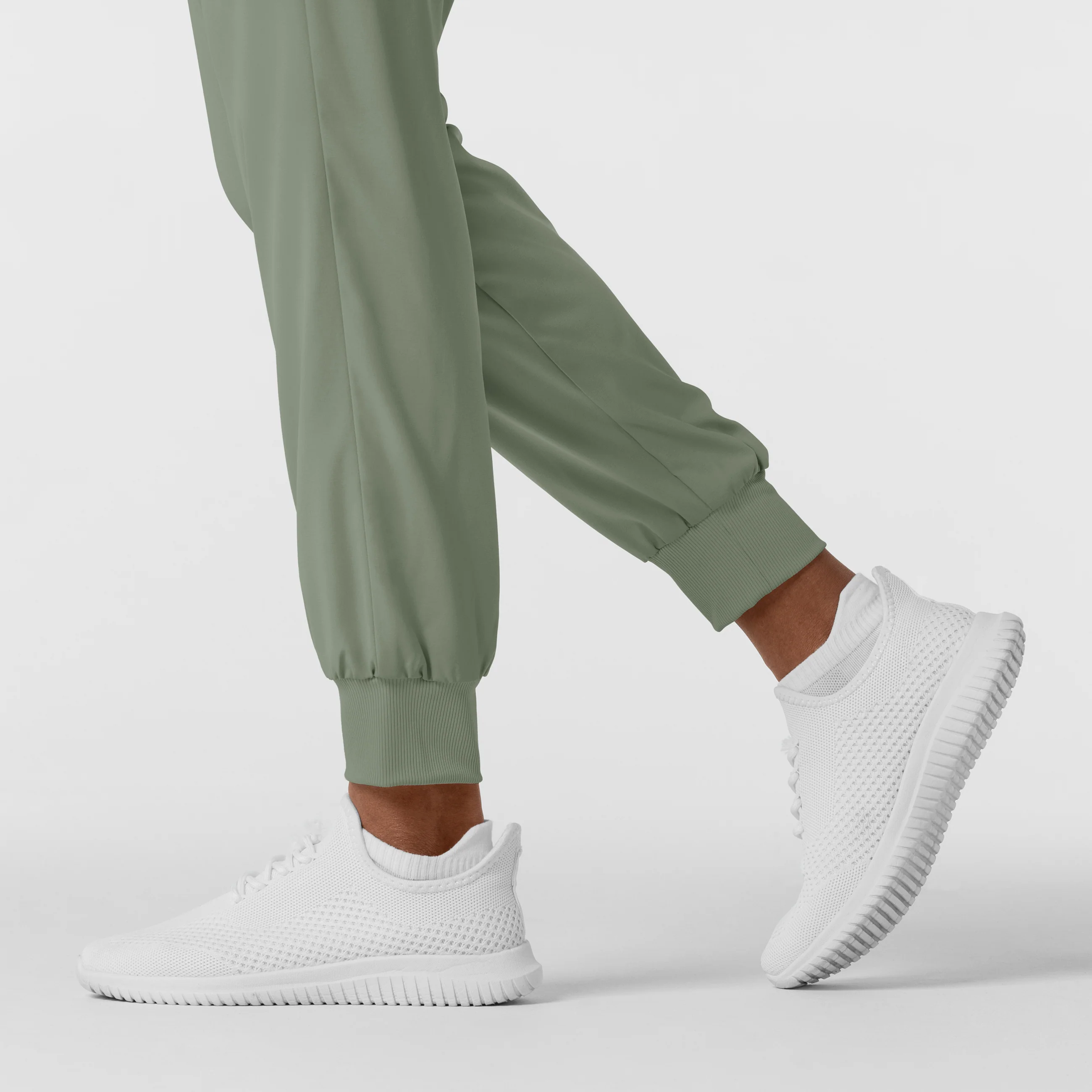 Boundless Women's Jogger Scrub Pant - Sage - Image 11