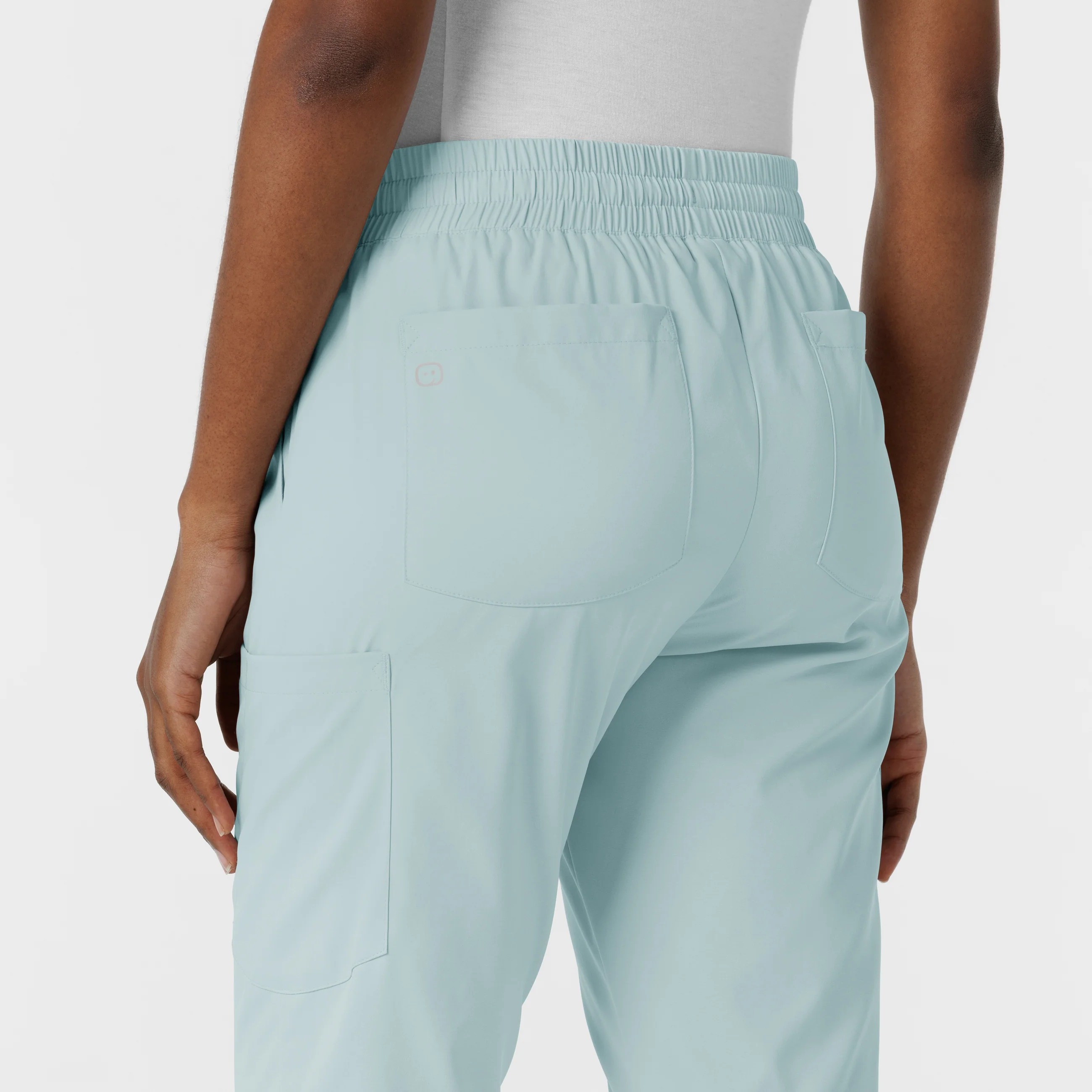 Boundless Women's Jogger Scrub Pant - Sky Blue - Image 10