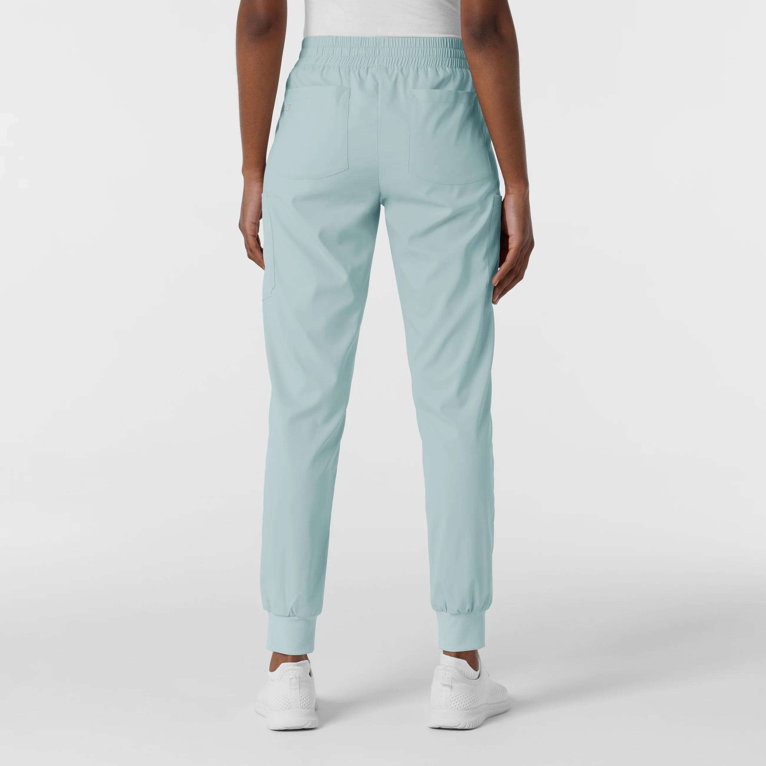 Boundless Women's Jogger Scrub Pant - Sky Blue - Image 2