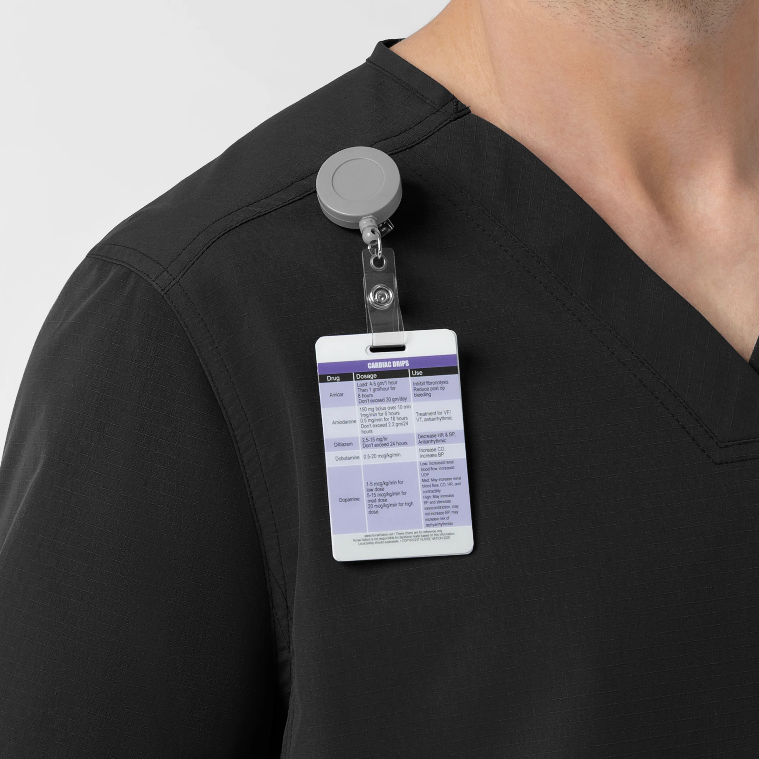 Carhartt Rugged Flex FLD Men's Ripstop V-Neck Scrub Top - Black - Image 8