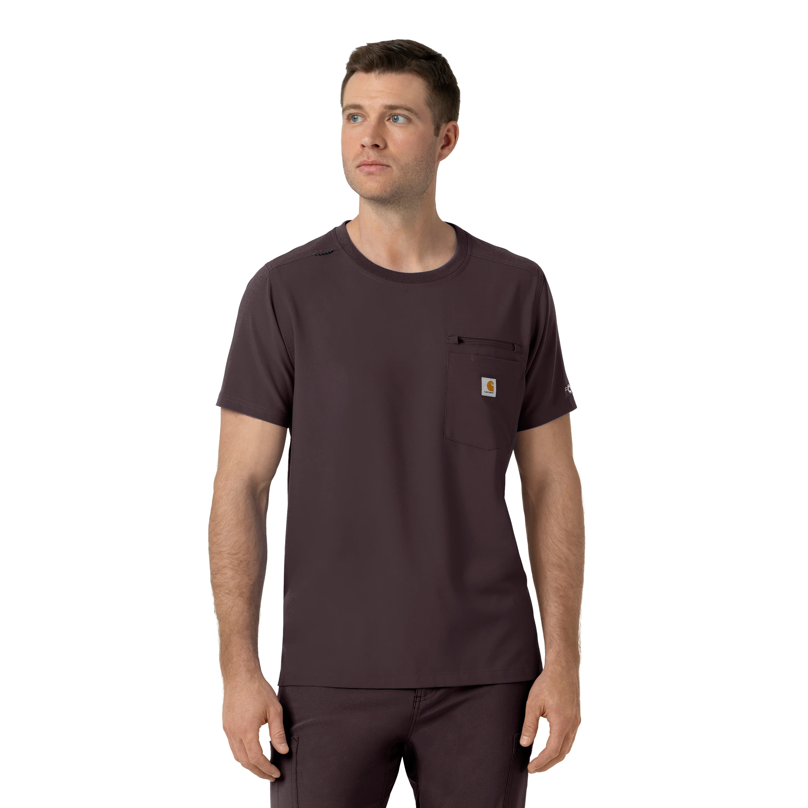 Brown Scrub Tops