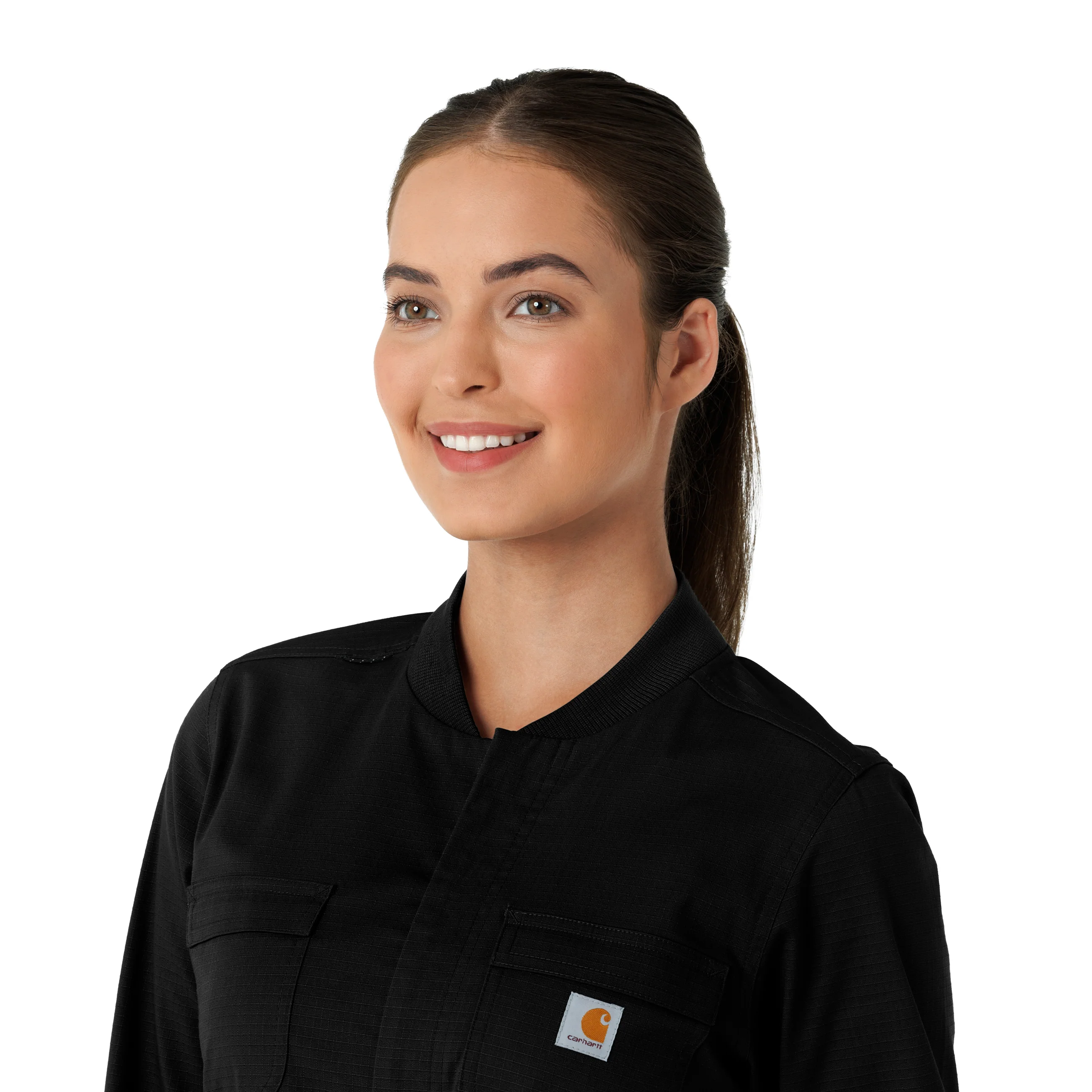 Carhartt Rugged Flex RSCU Women's Ripstop Coverall - Black - Image 5