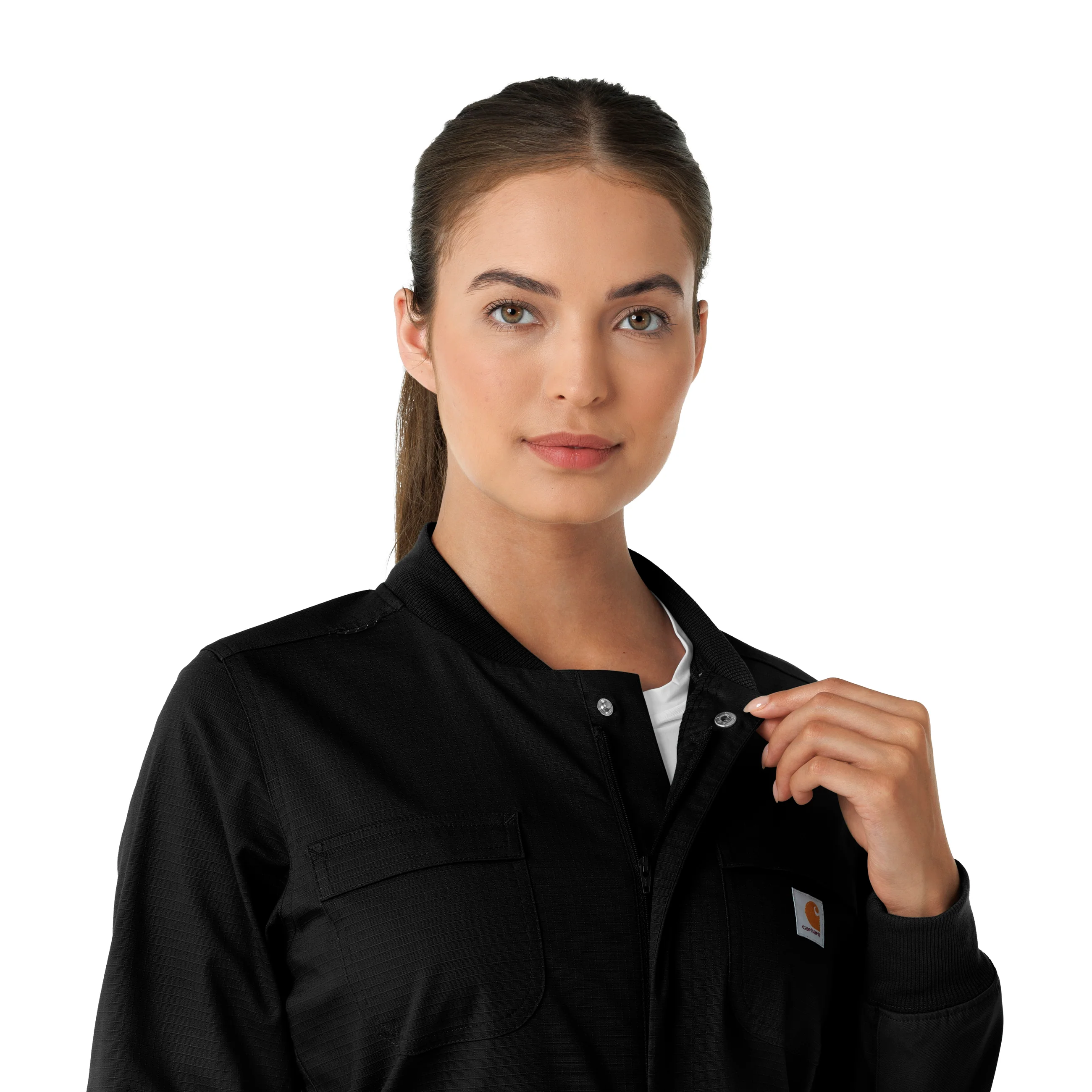 Carhartt Rugged Flex RSCU Women's Ripstop Coverall - Black - Image 6