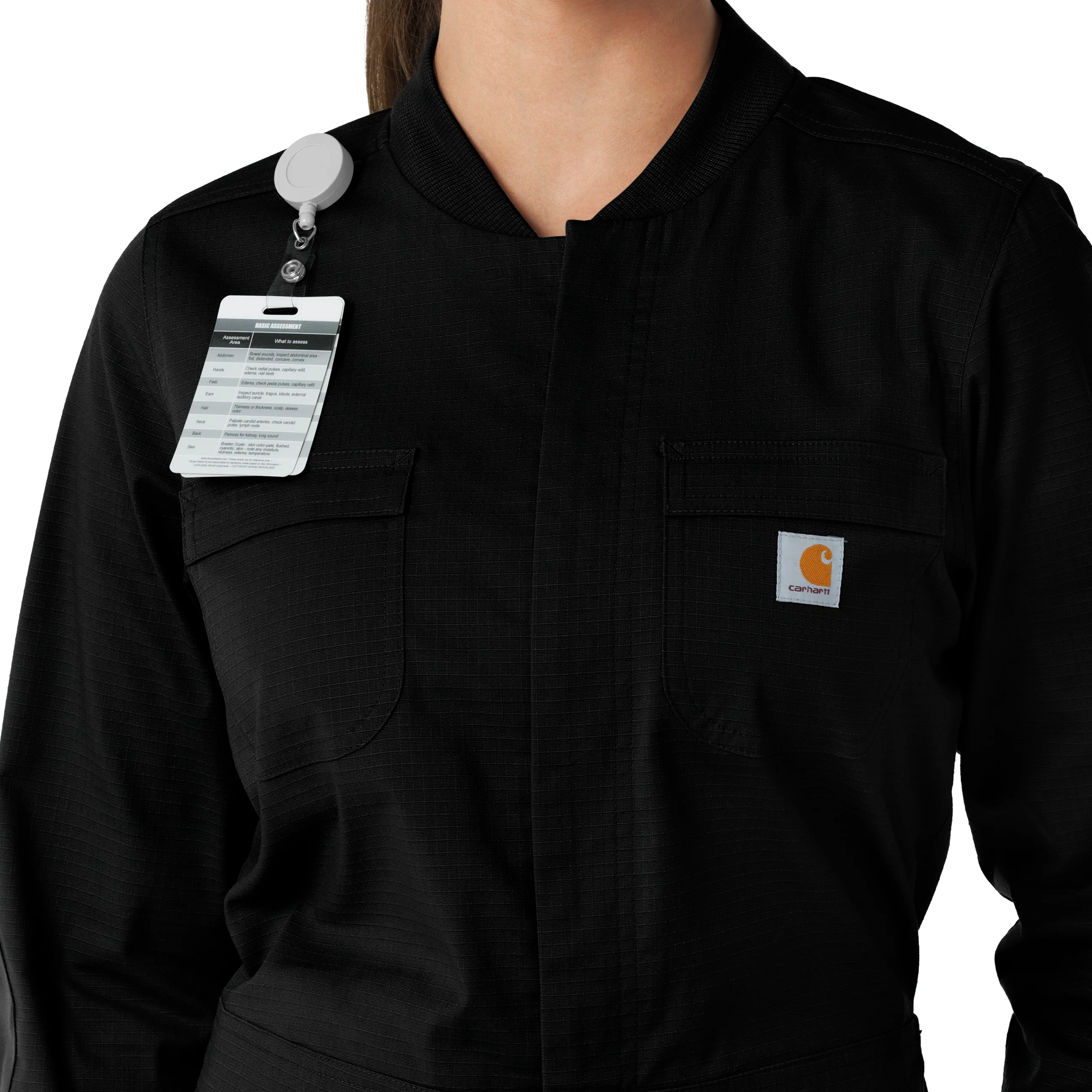 Carhartt Rugged Flex RSCU Women's Ripstop Coverall - Black - Image 7