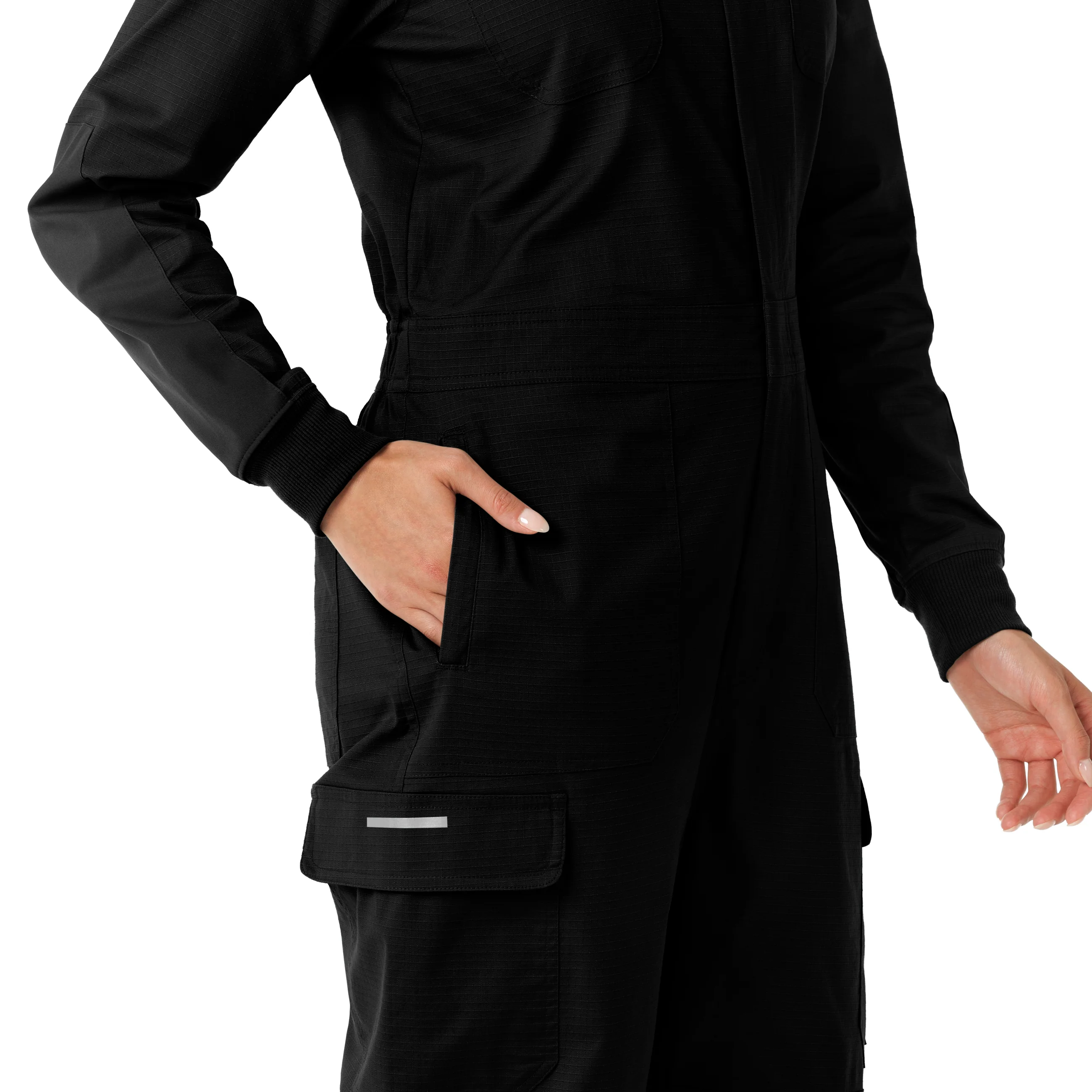 Carhartt Rugged Flex RSCU Women's Ripstop Coverall - Black - Image 9
