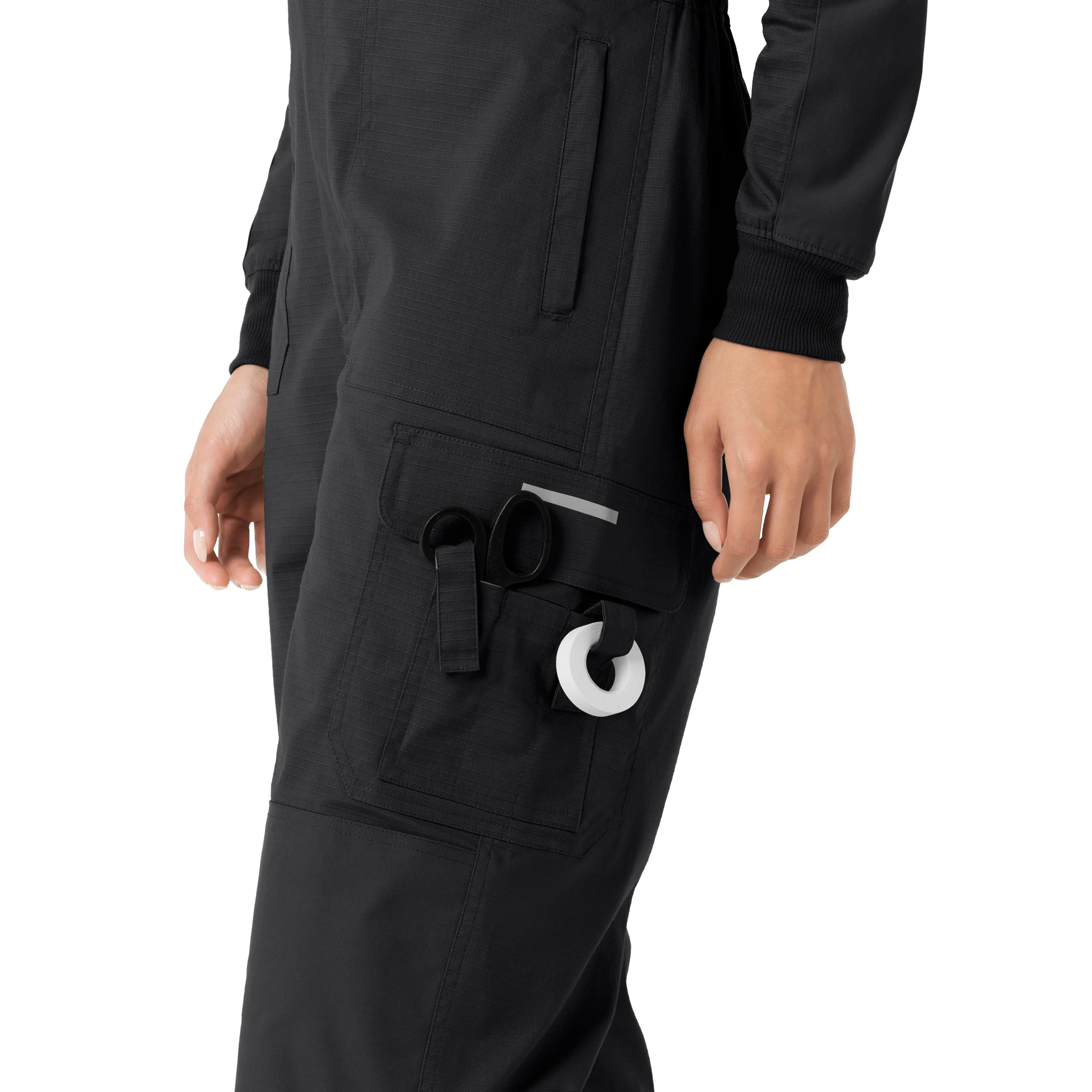 Carhartt Rugged Flex RSCU Women's Ripstop Coverall - Pewter - Image 13