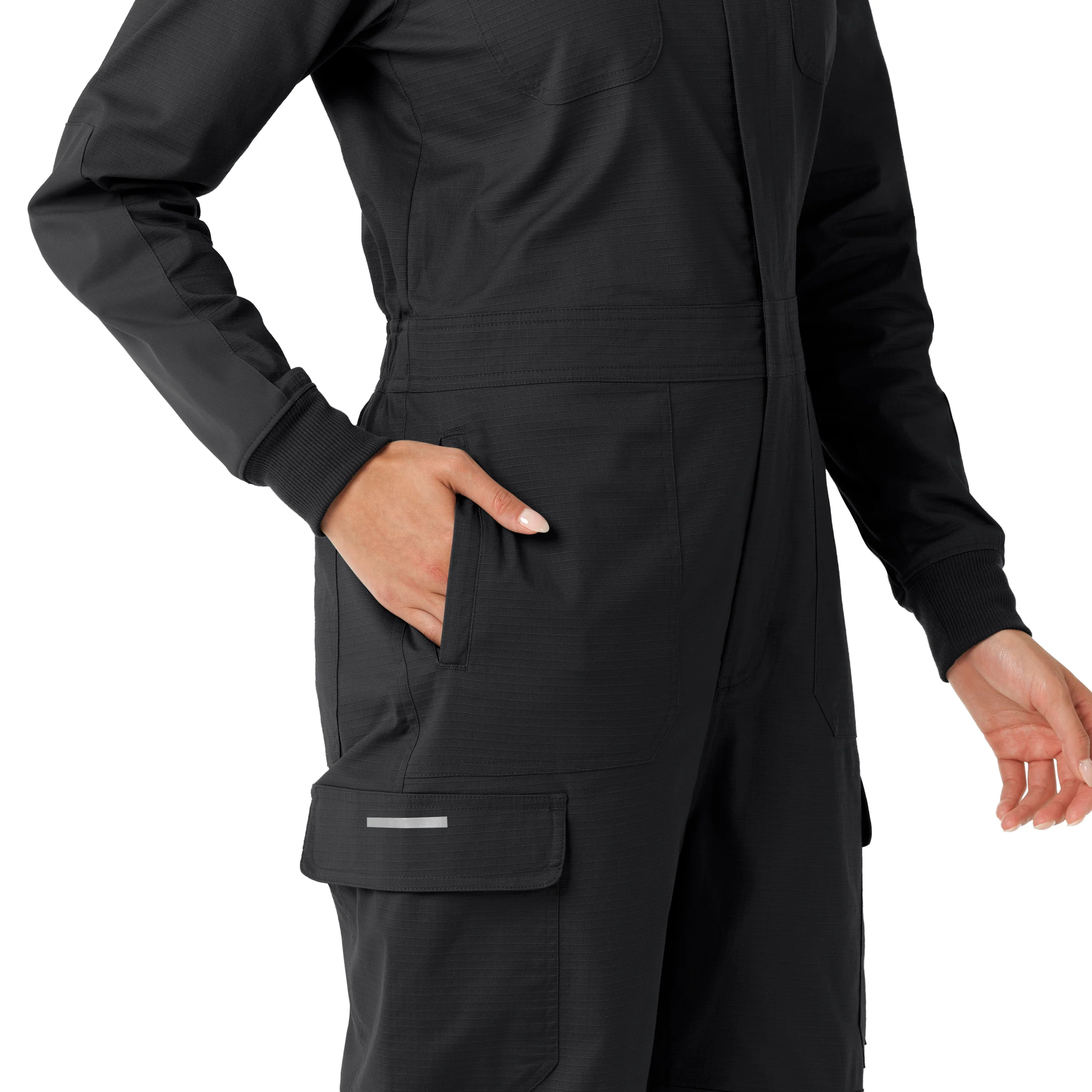 Carhartt Rugged Flex RSCU Women's Ripstop Coverall - Pewter - Image 9