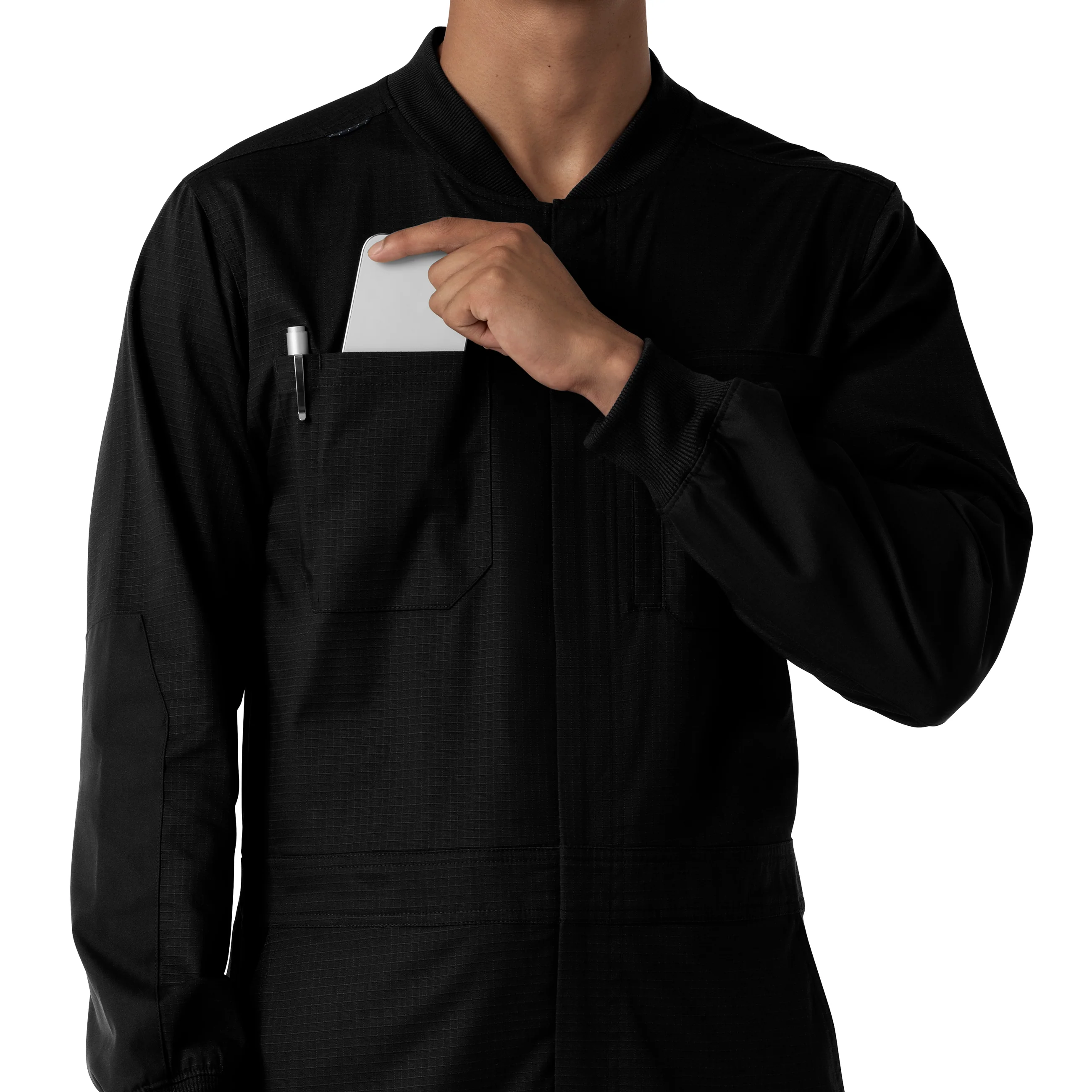 Carhartt Rugged Flex RSCU Men's Ripstop Coverall - Black - Image 7