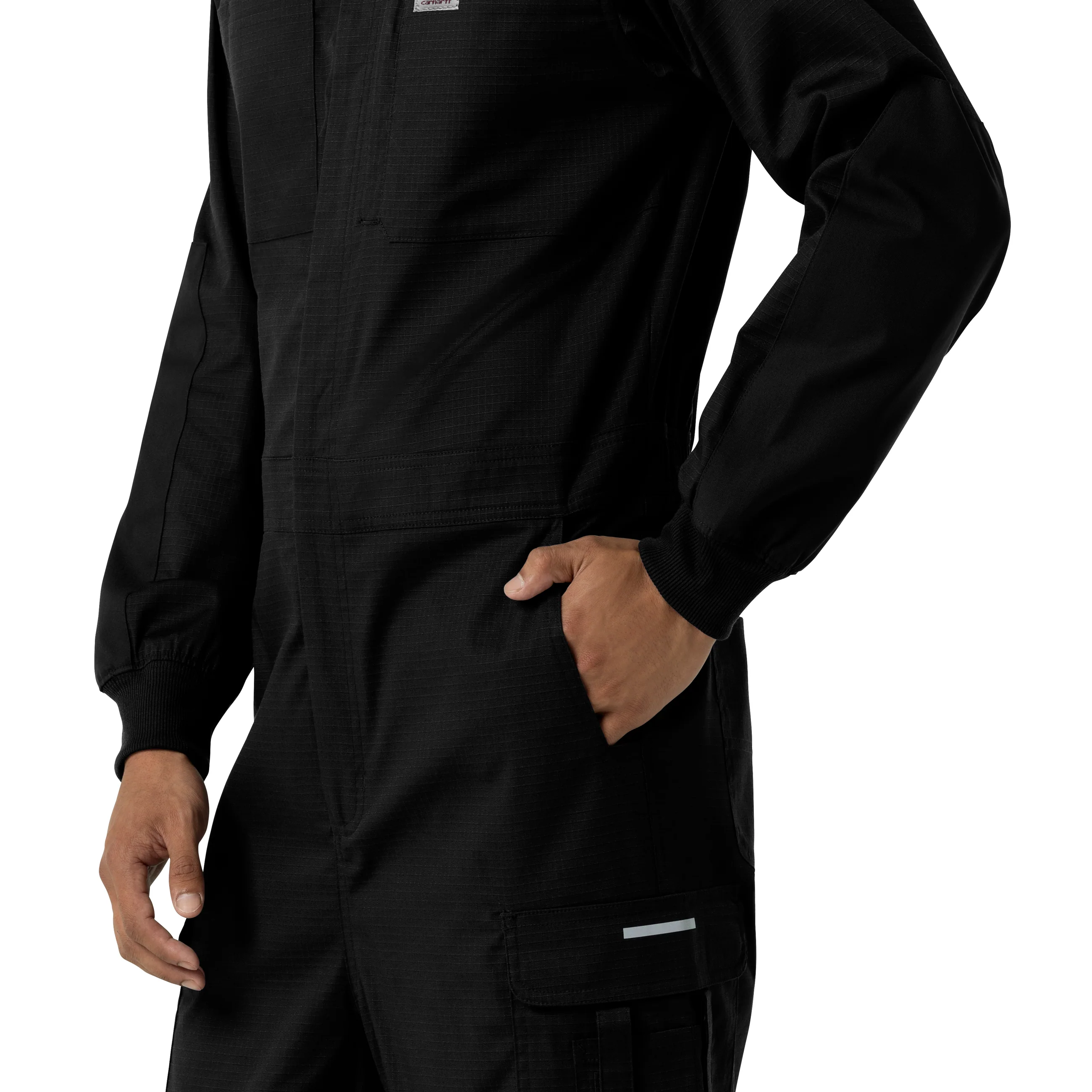 Carhartt Rugged Flex RSCU Men's Ripstop Coverall - Black - Image 9