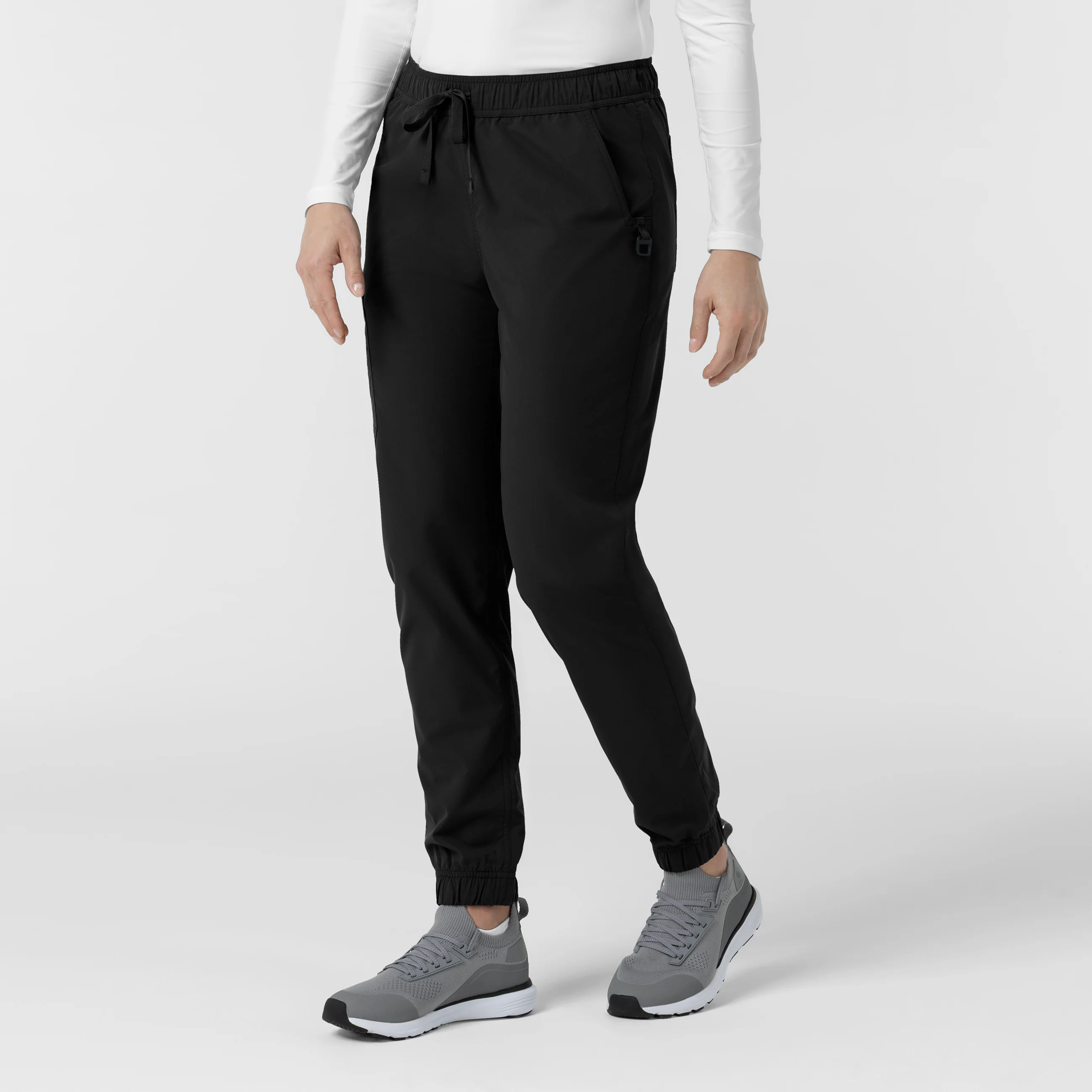 Carhartt Rugged Flex FLD Women's Ripstop Jogger Scrub Pant - Black - Image 4