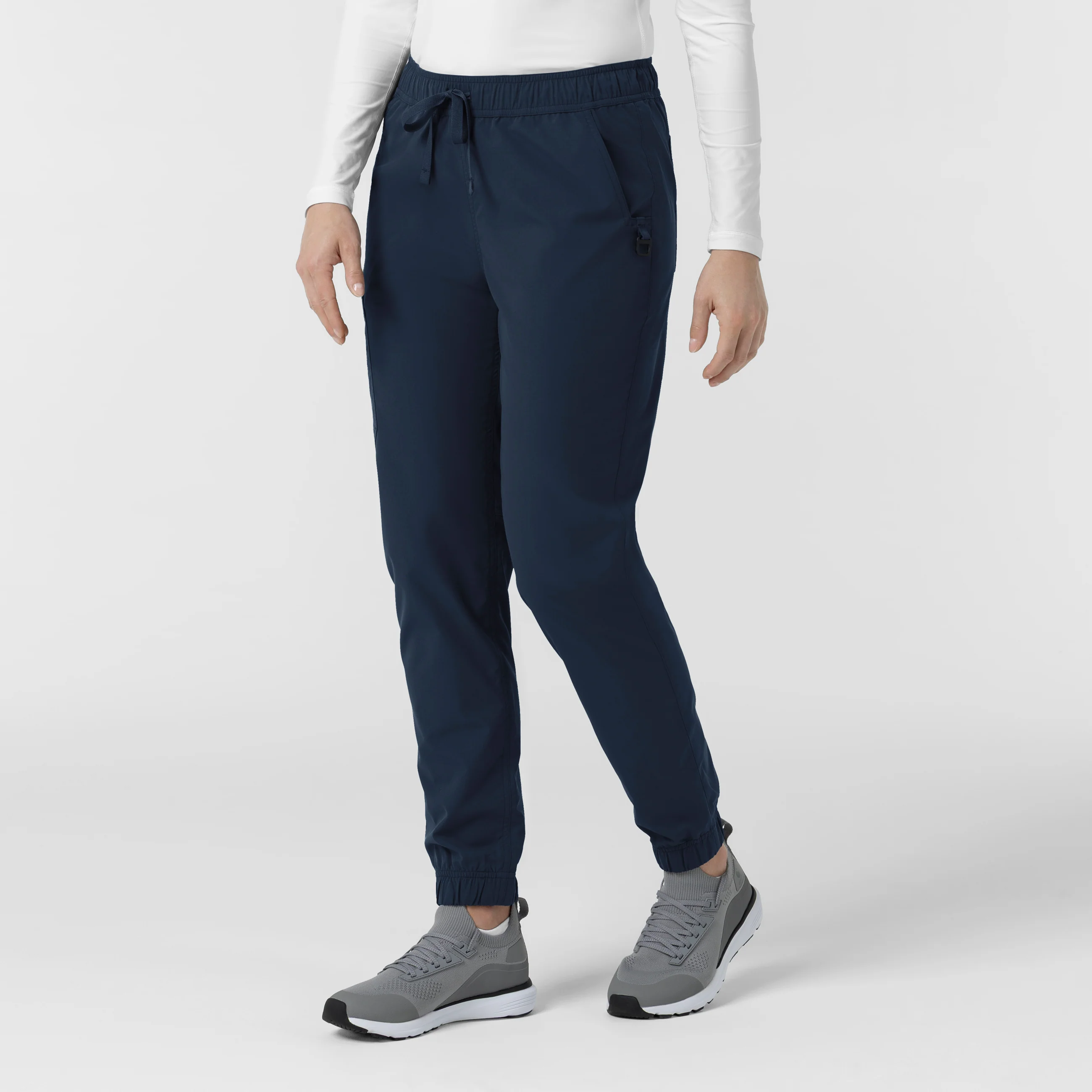 Carhartt Rugged Flex FLD Women's Ripstop Jogger Scrub Pant - Navy - Image 4