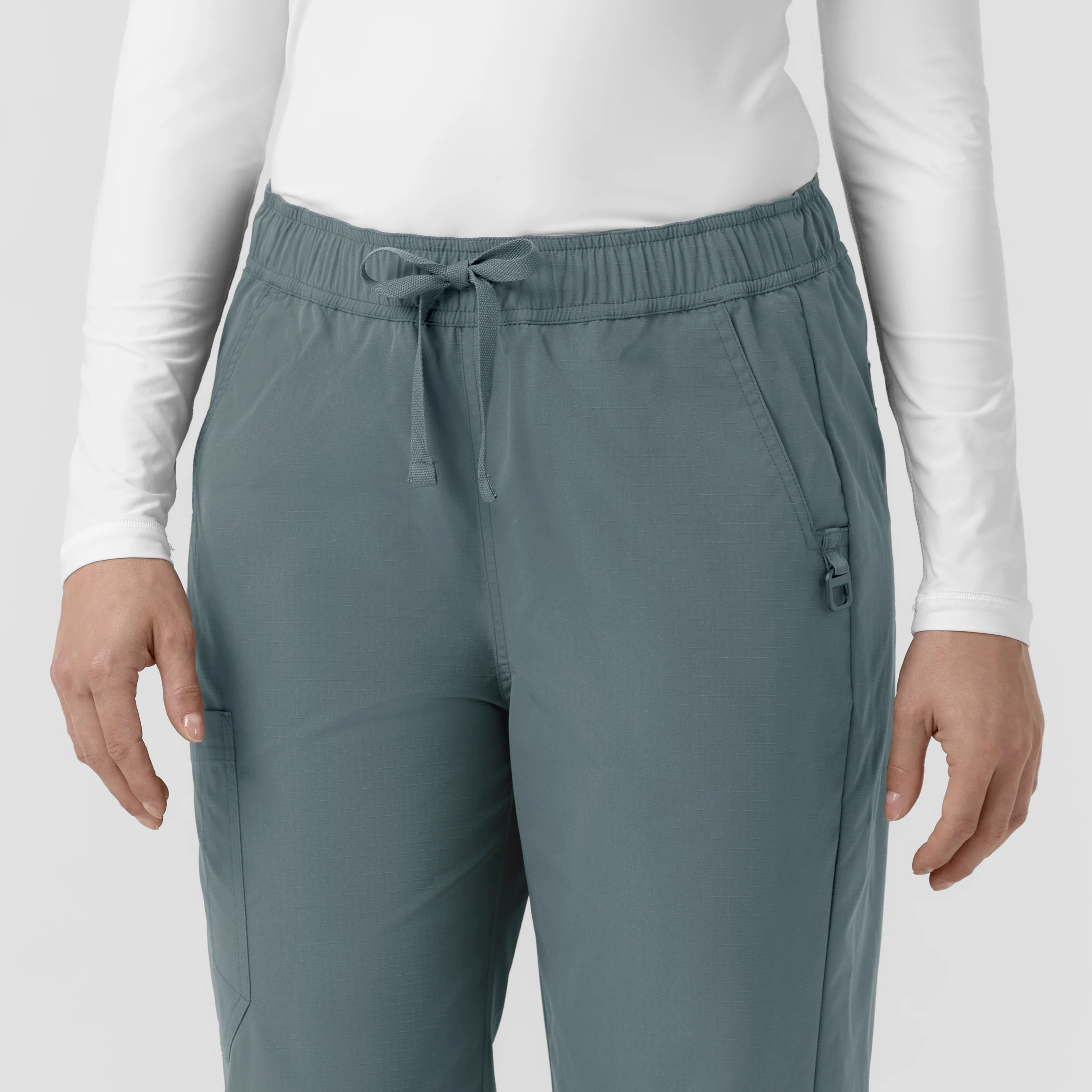 Carhartt Rugged Flex FLD Women's Ripstop Bootcut Cargo Scrub Pant - Rolling Thunder - Image 9