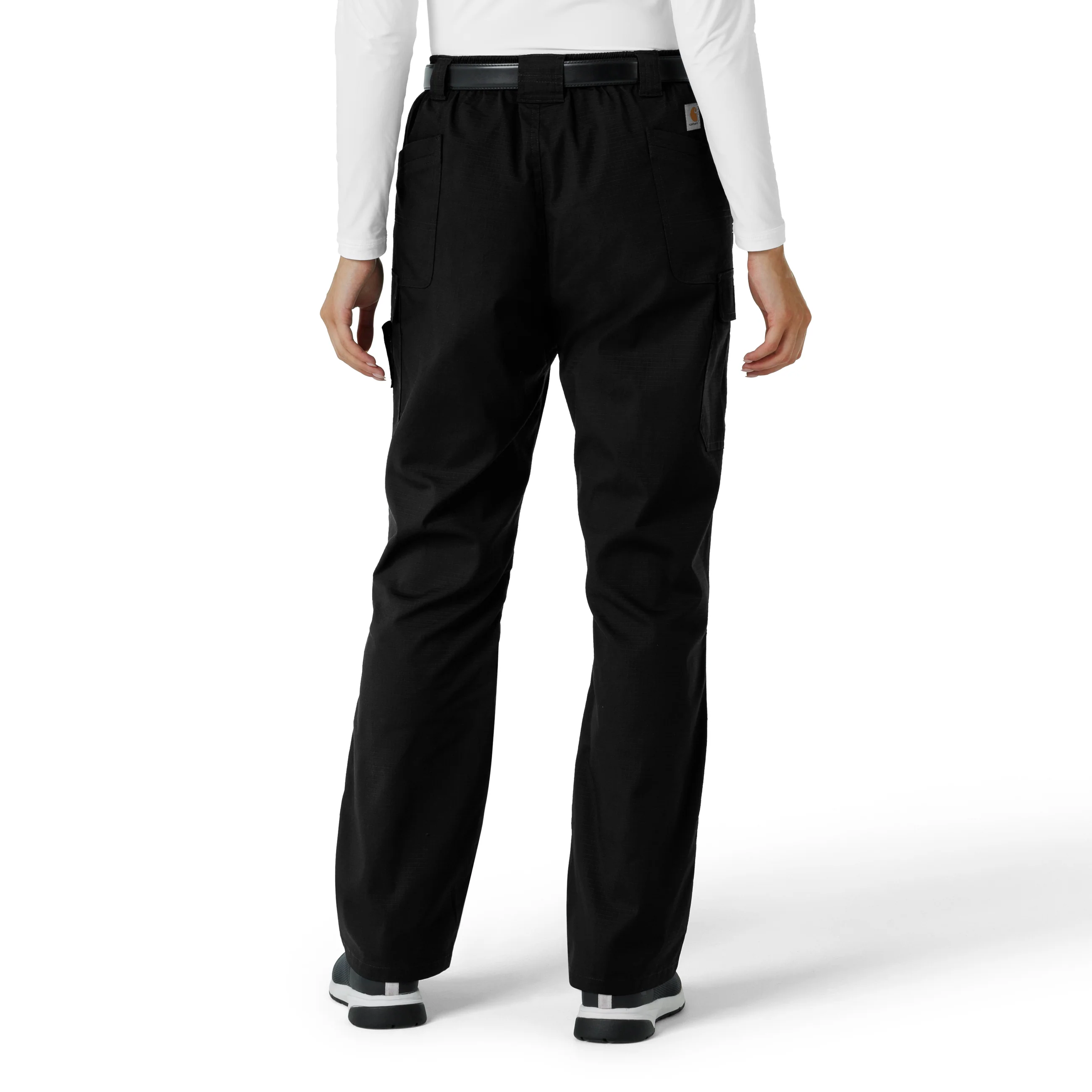 Carhartt Rugged Flex RSCU Women's Ripstop Cargo Pants - Black - Image 2