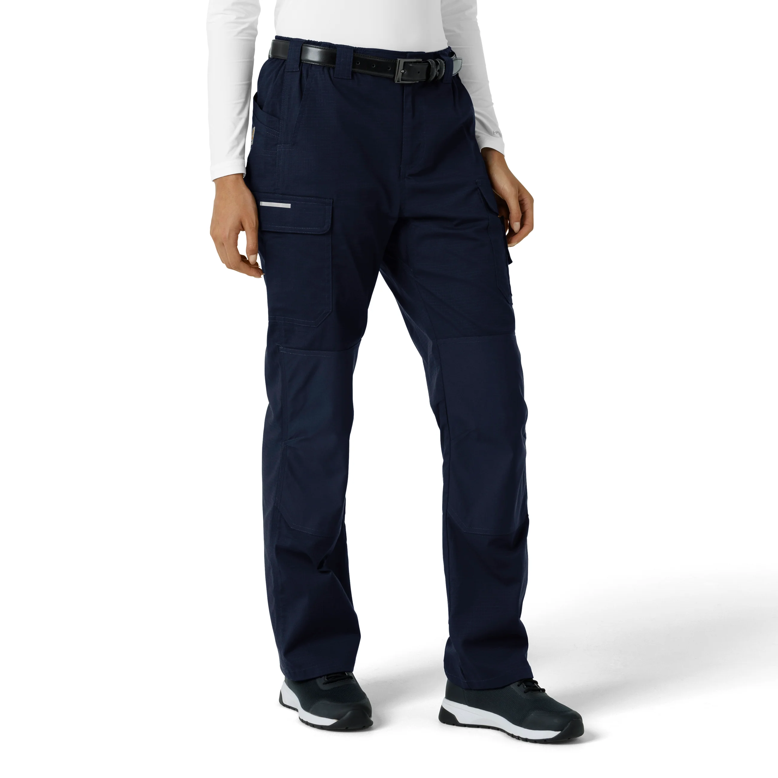 Carhartt Rugged Flex RSCU Women's Ripstop Cargo Pants - Dark Navy - Image 4
