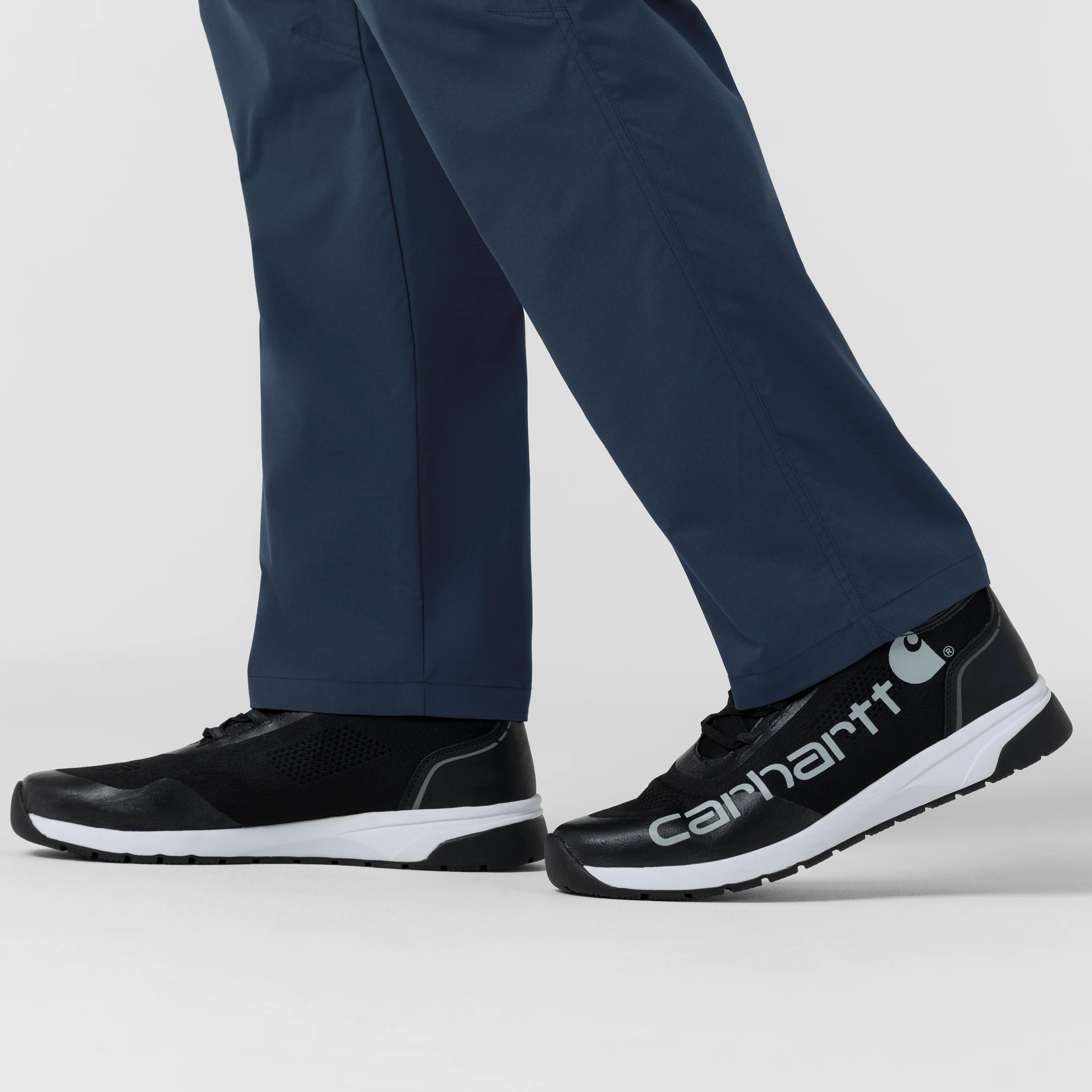 Carhartt Rugged Flex FLD Men's Ripstop Straight Leg Cargo Scrub Pant - Navy - Image 5