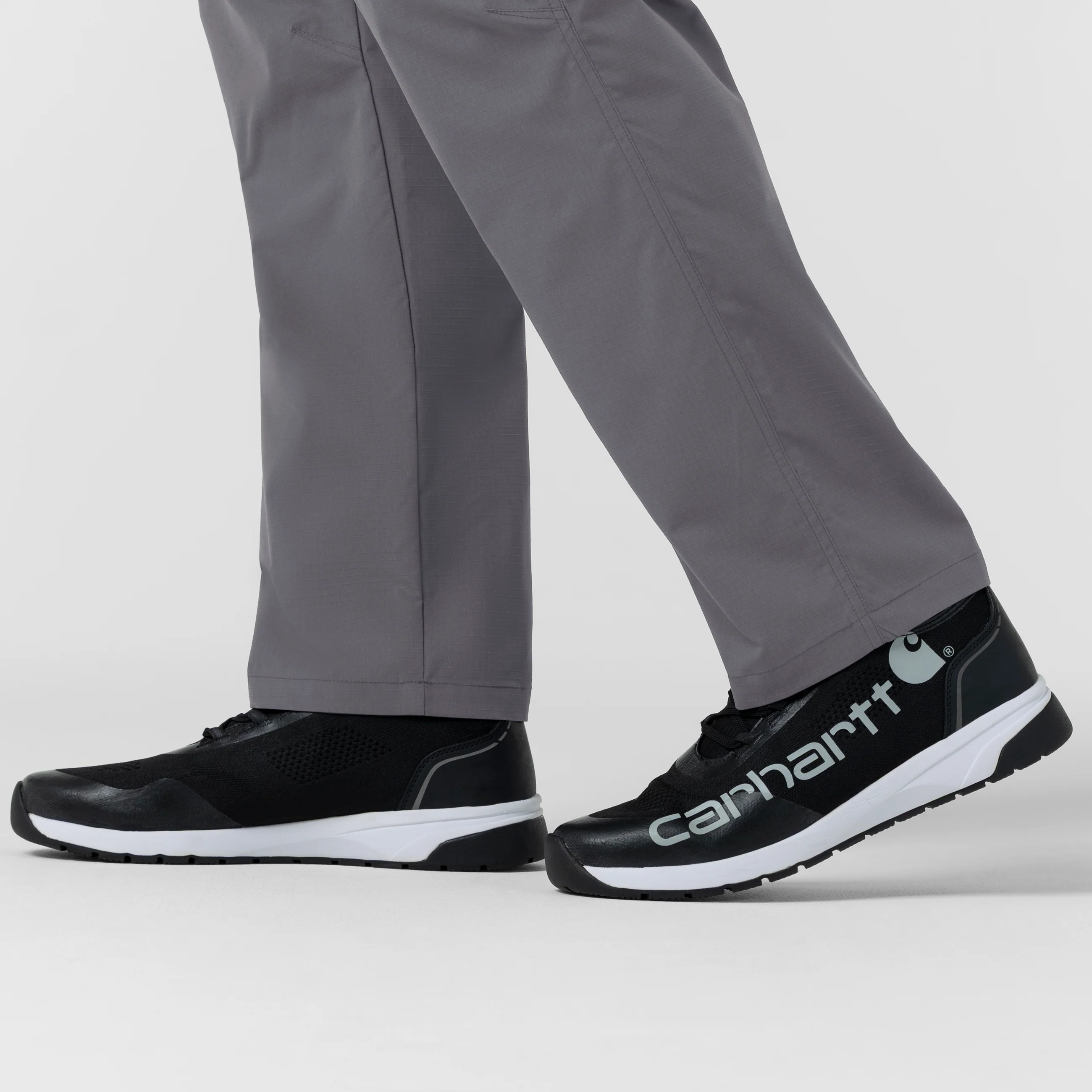 Carhartt Rugged Flex FLD Men's Ripstop Straight Leg Cargo Scrub Pant - Pewter - Image 5