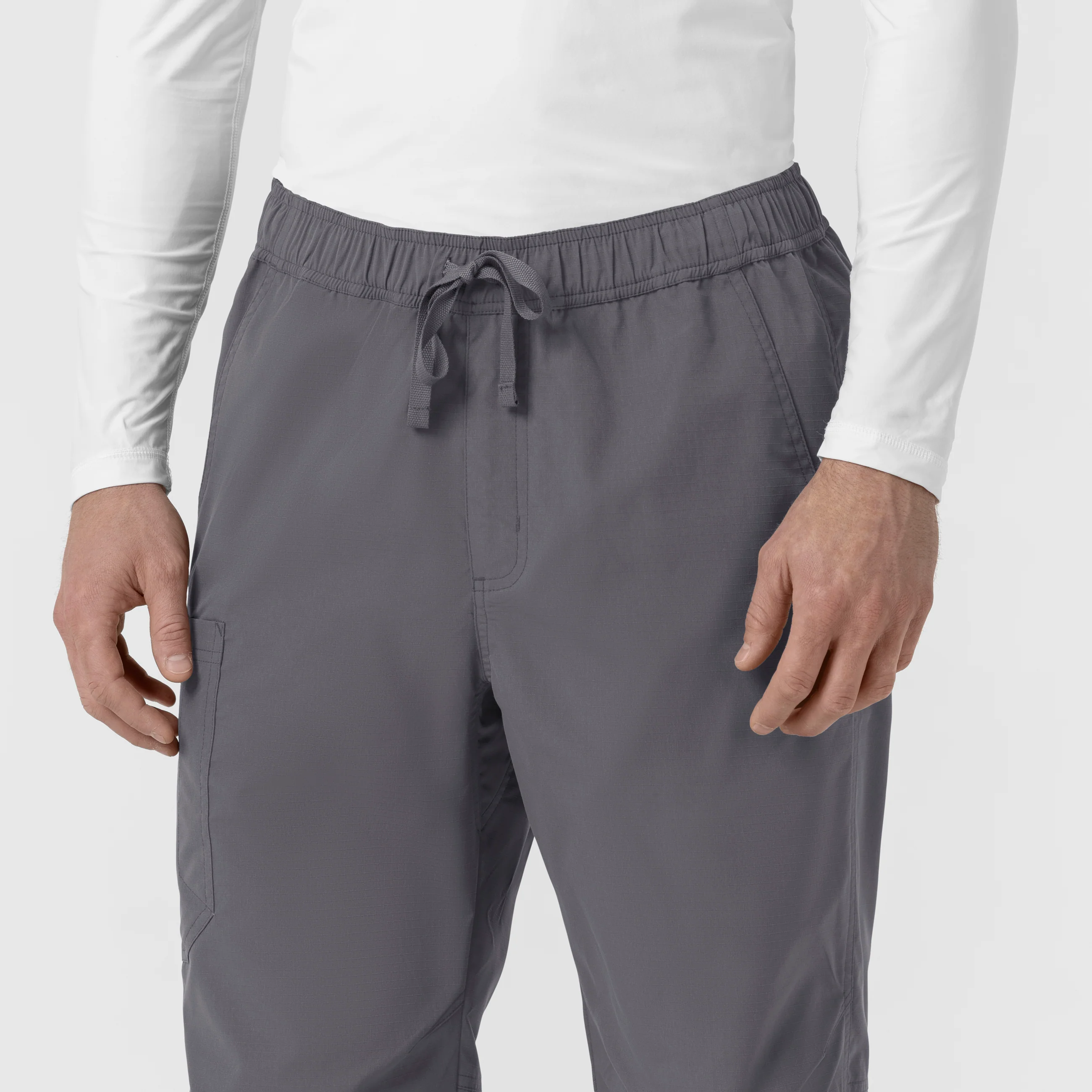 Carhartt Rugged Flex FLD Men's Ripstop Straight Leg Cargo Scrub Pant - Pewter - Image 8