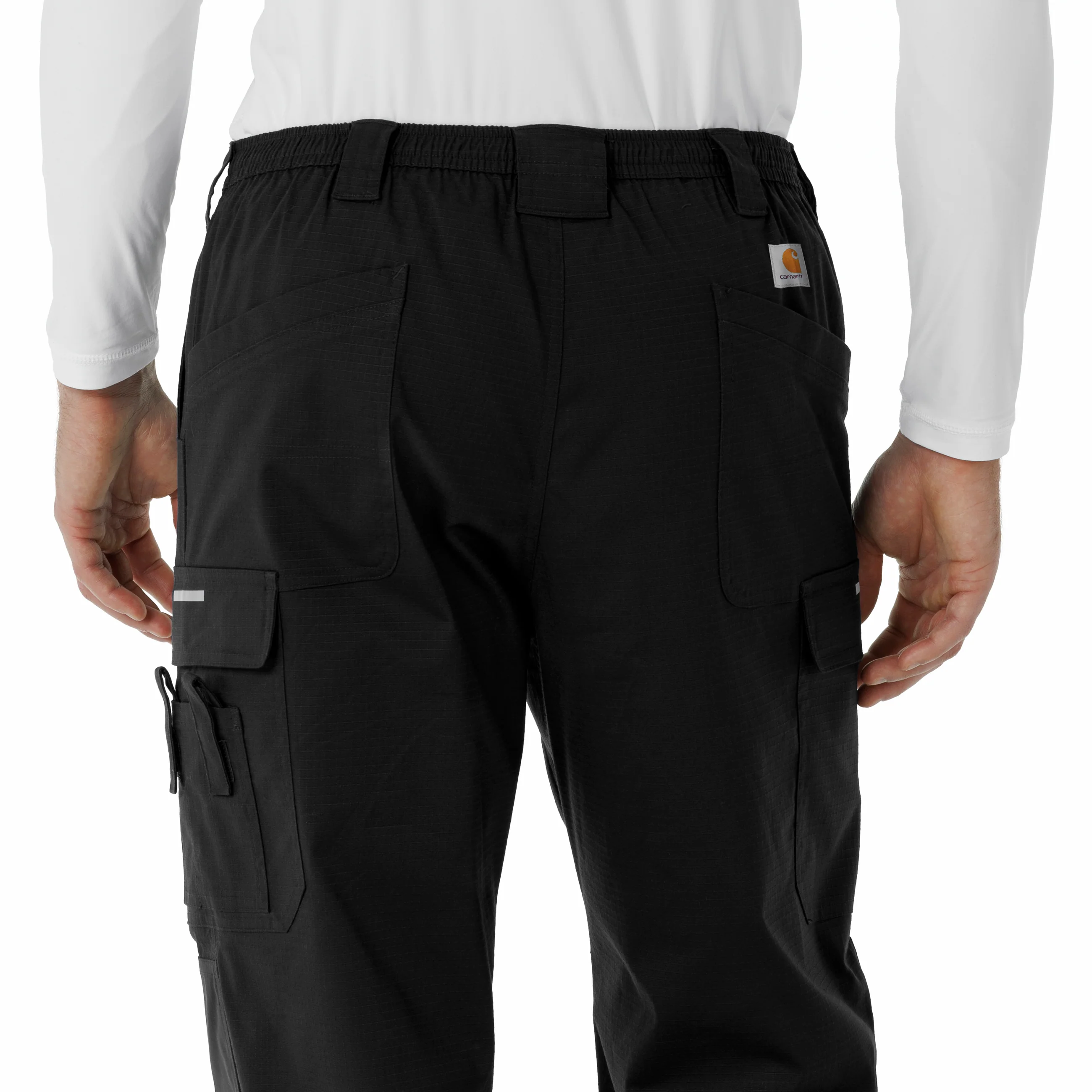 Carhartt Rugged Flex RSCU Men's Ripstop Cargo Pants - Black - Image 10