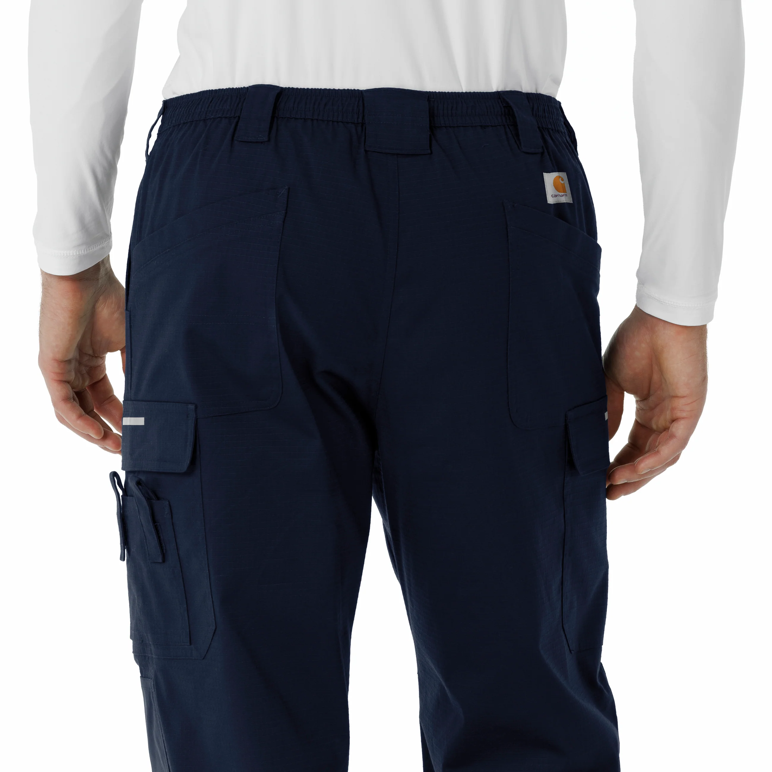 Carhartt Rugged Flex RSCU Men's Ripstop Cargo Pants - Dark Navy - Image 10
