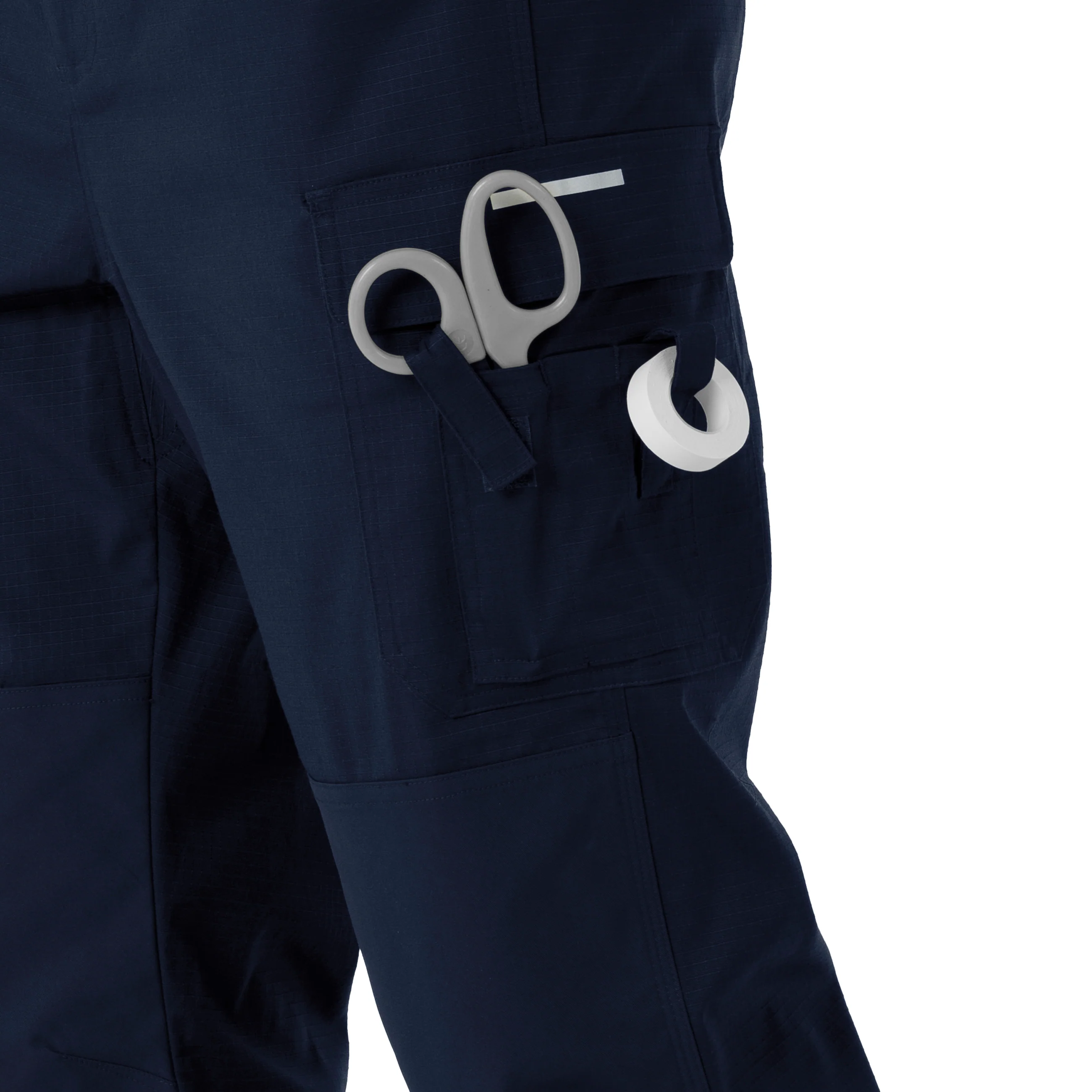 Carhartt Rugged Flex RSCU Men's Ripstop Cargo Pants - Dark Navy - Image 6