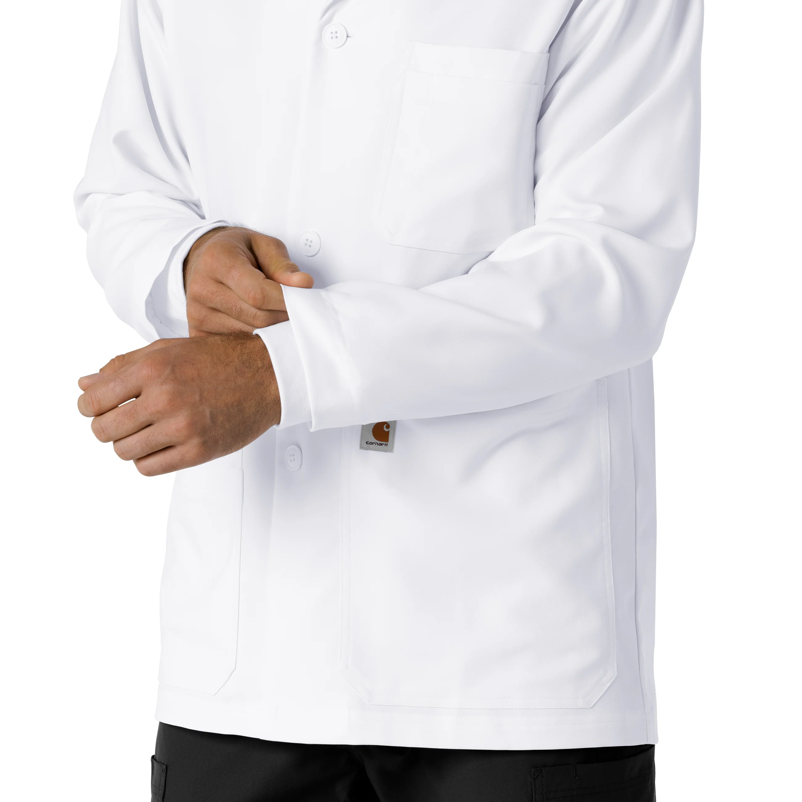 Carhartt Men's Consultation Lab Coat - White - Image 13
