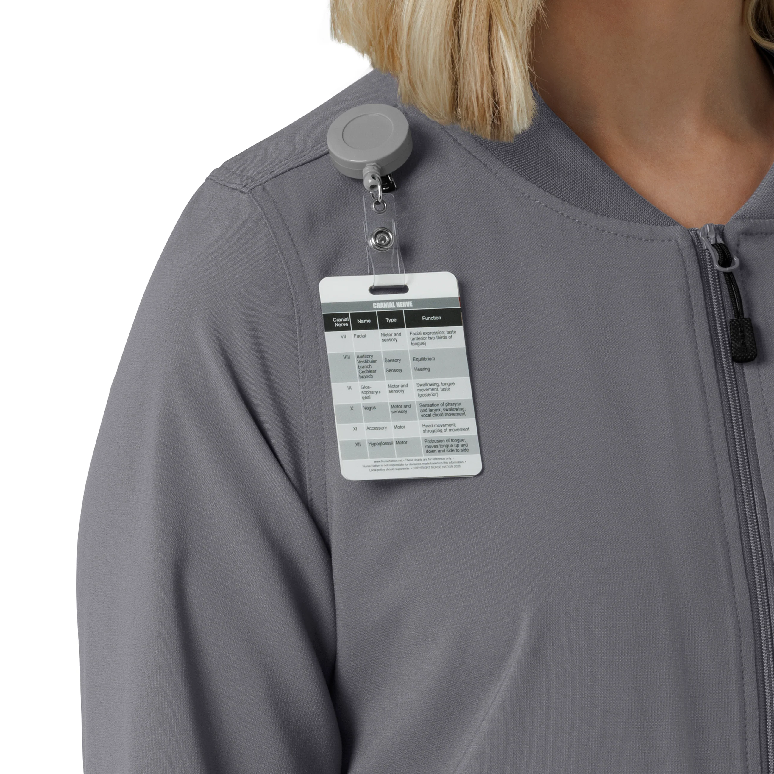 Carhartt Force Cross-Flex Women's Lightweight Scrub Jacket - Pewter - Image 6