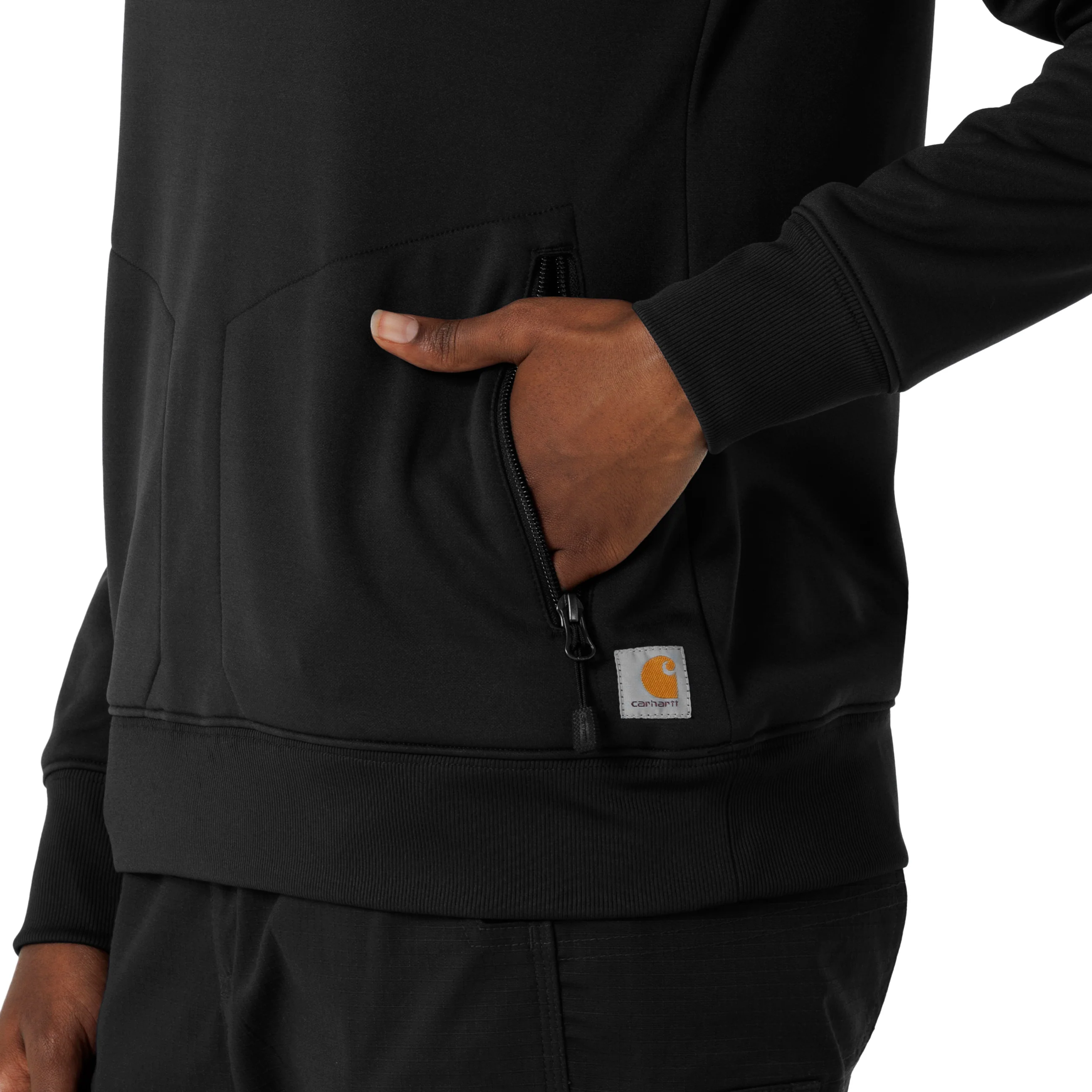 Carhartt Rugged Flex RSCU Women's Half Zip - Black - Image 10