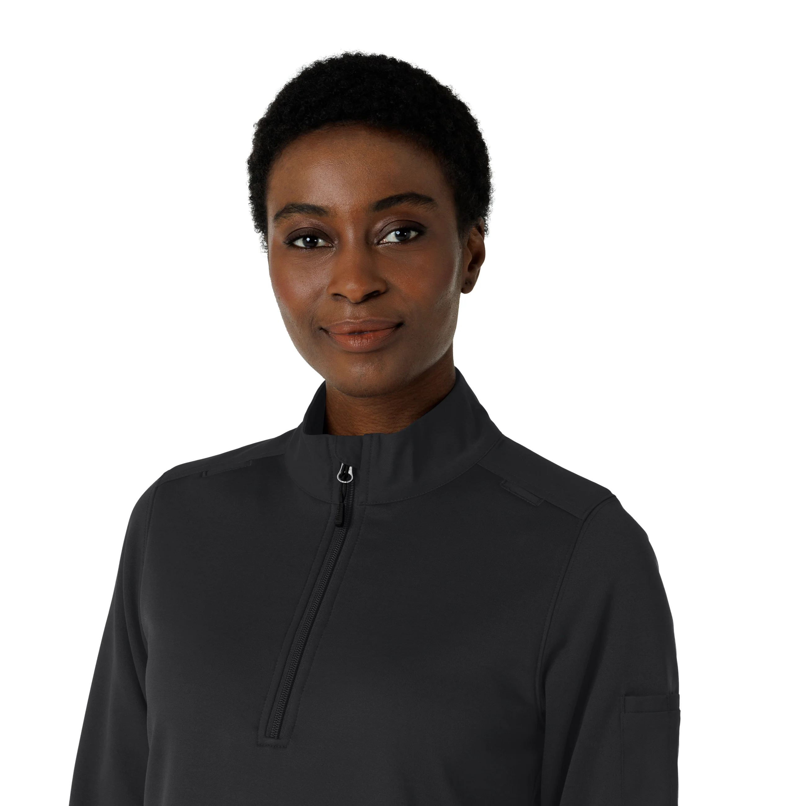 Carhartt Rugged Flex RSCU Women's Half Zip - Pewter - Image 5