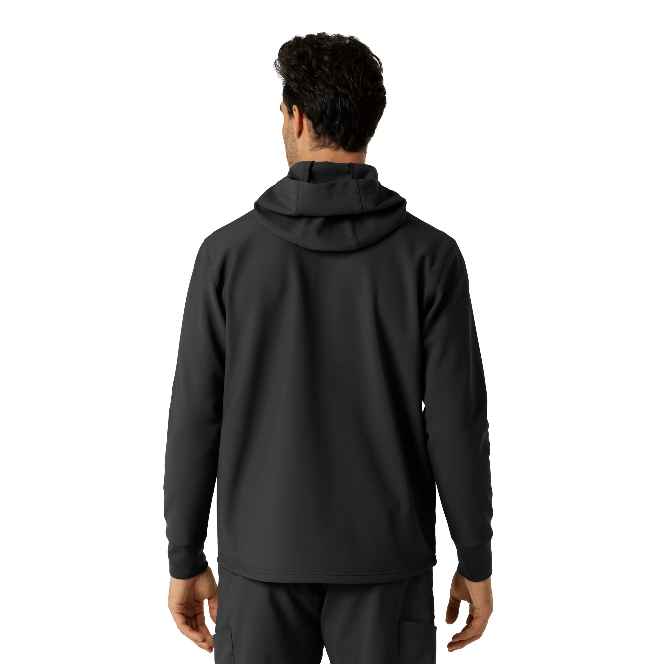 Carhartt Men's Bonded Fleece Hoodie - Black - Image 2