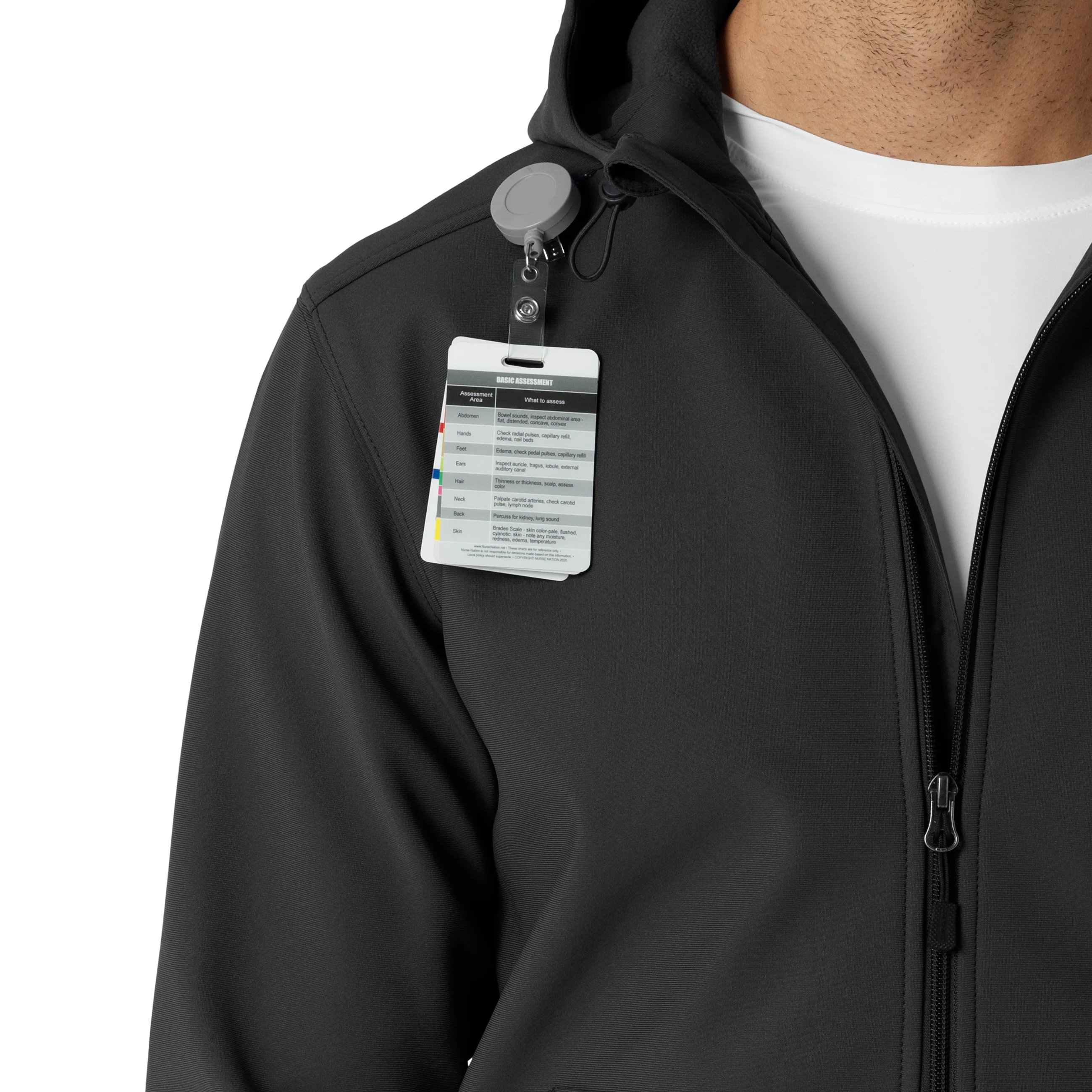 Carhartt Men's Bonded Fleece Hoodie - Black - Image 7