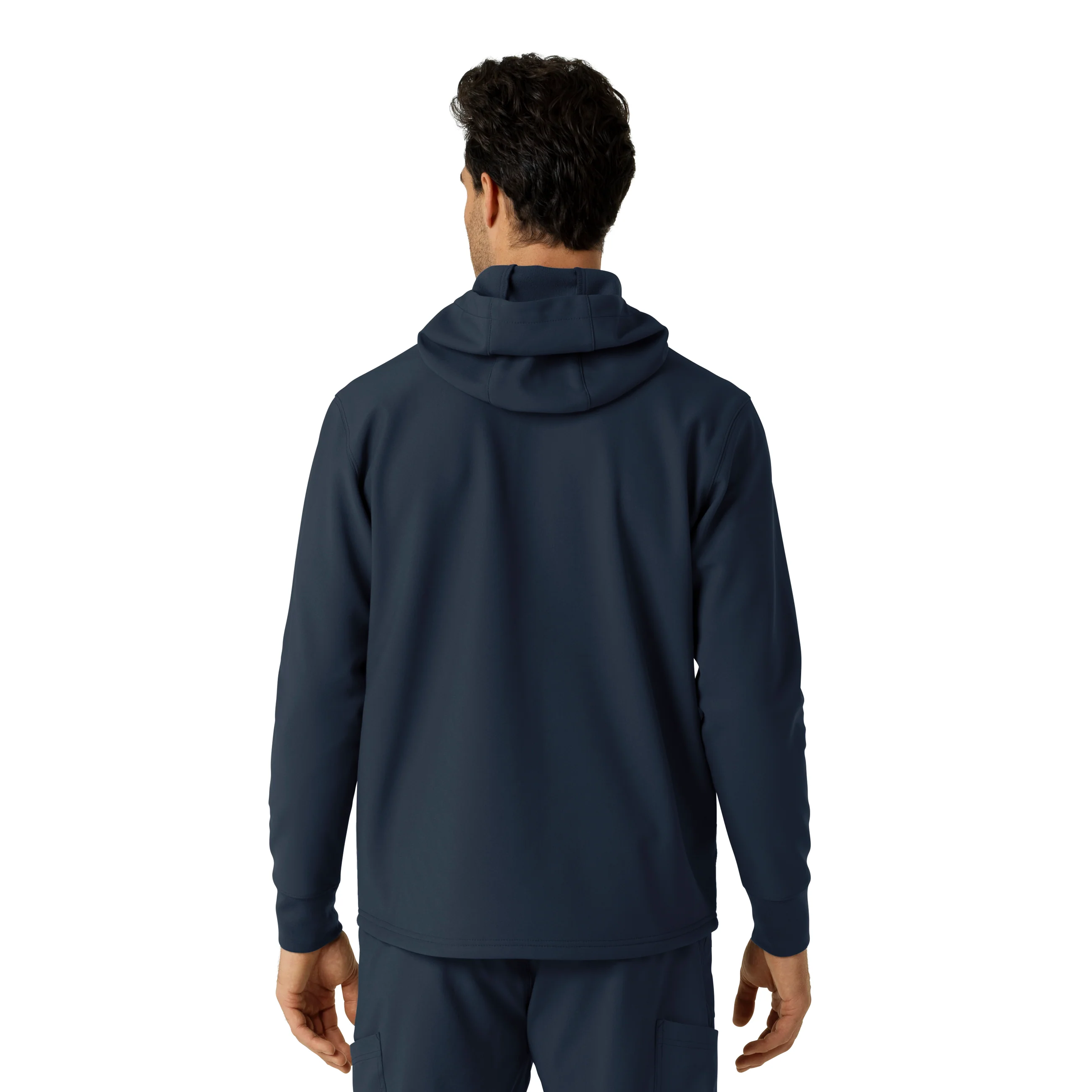 Carhartt Men's Bonded Fleece Hoodie - Navy - Image 2