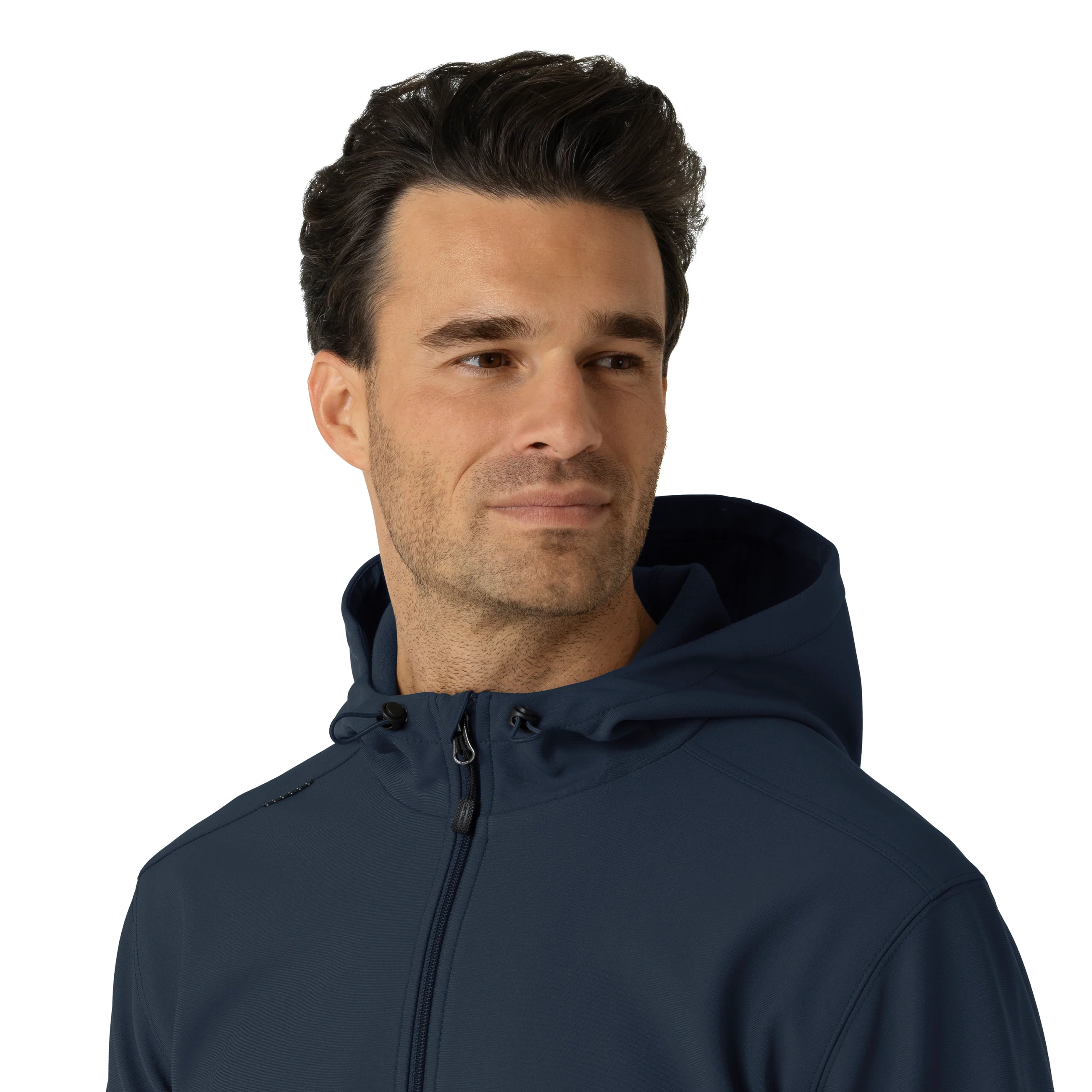 Carhartt Men's Bonded Fleece Hoodie - Navy - Image 5