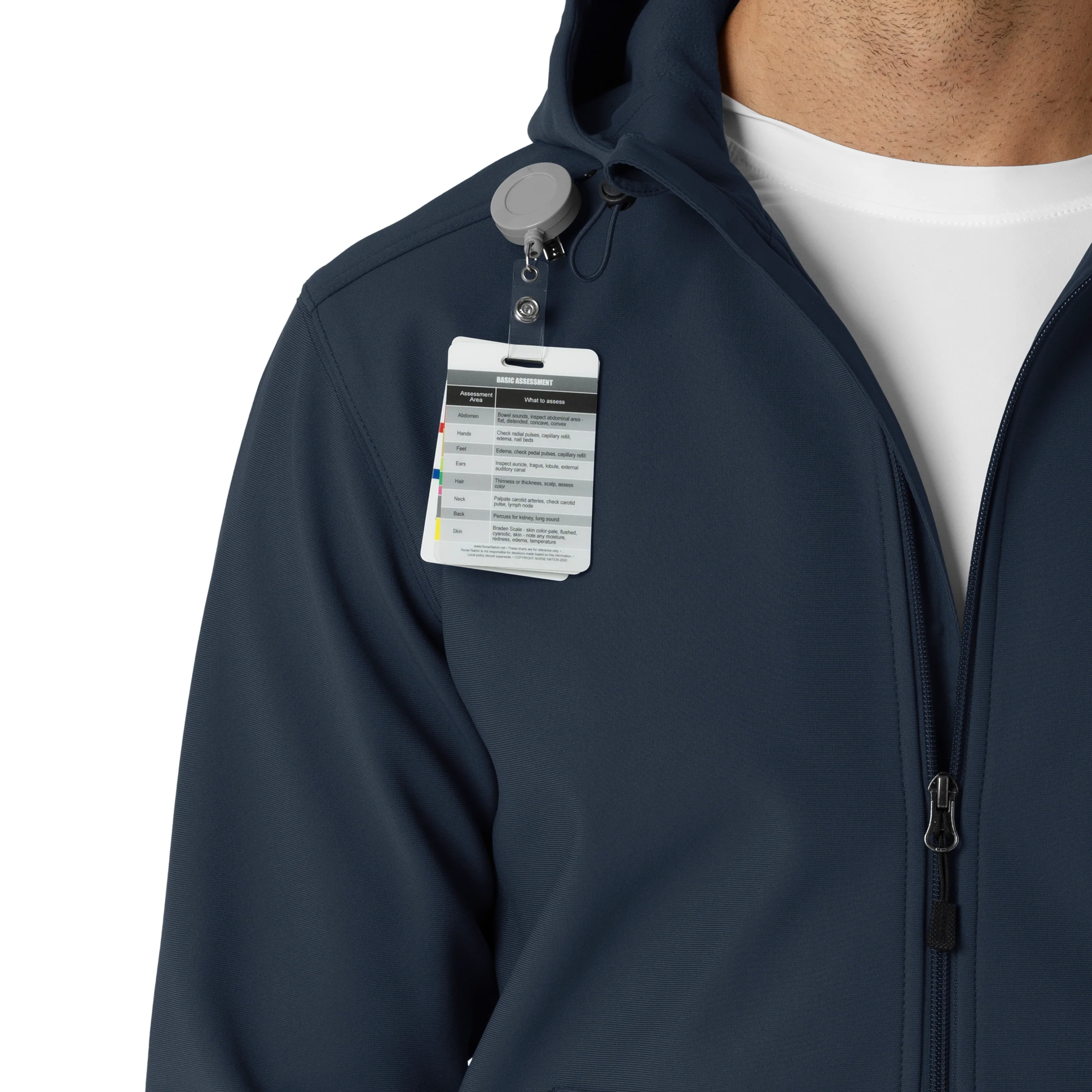 Carhartt Men's Bonded Fleece Hoodie - Navy - Image 7