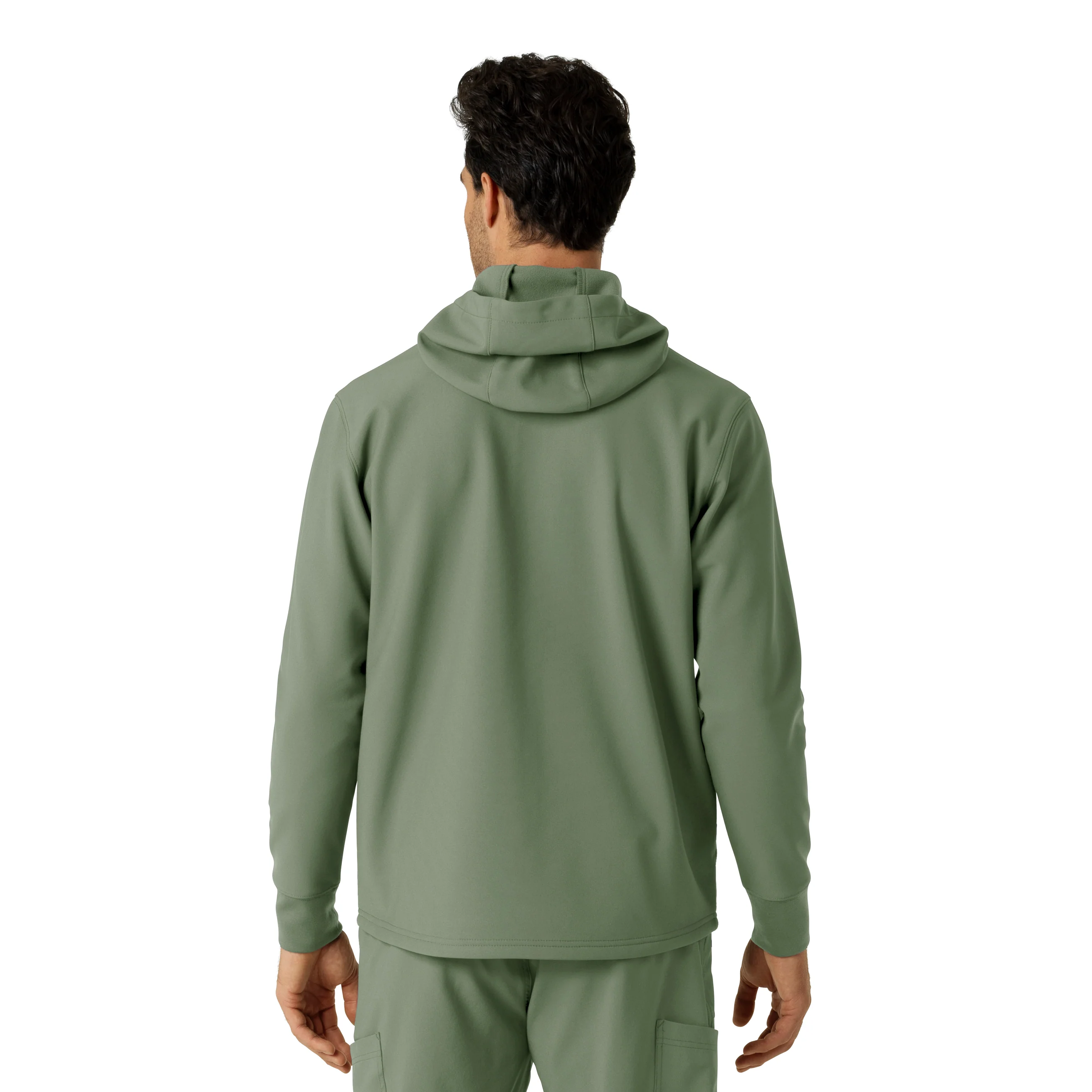Carhartt Men's Bonded Fleece Hoodie - Olive - Image 2