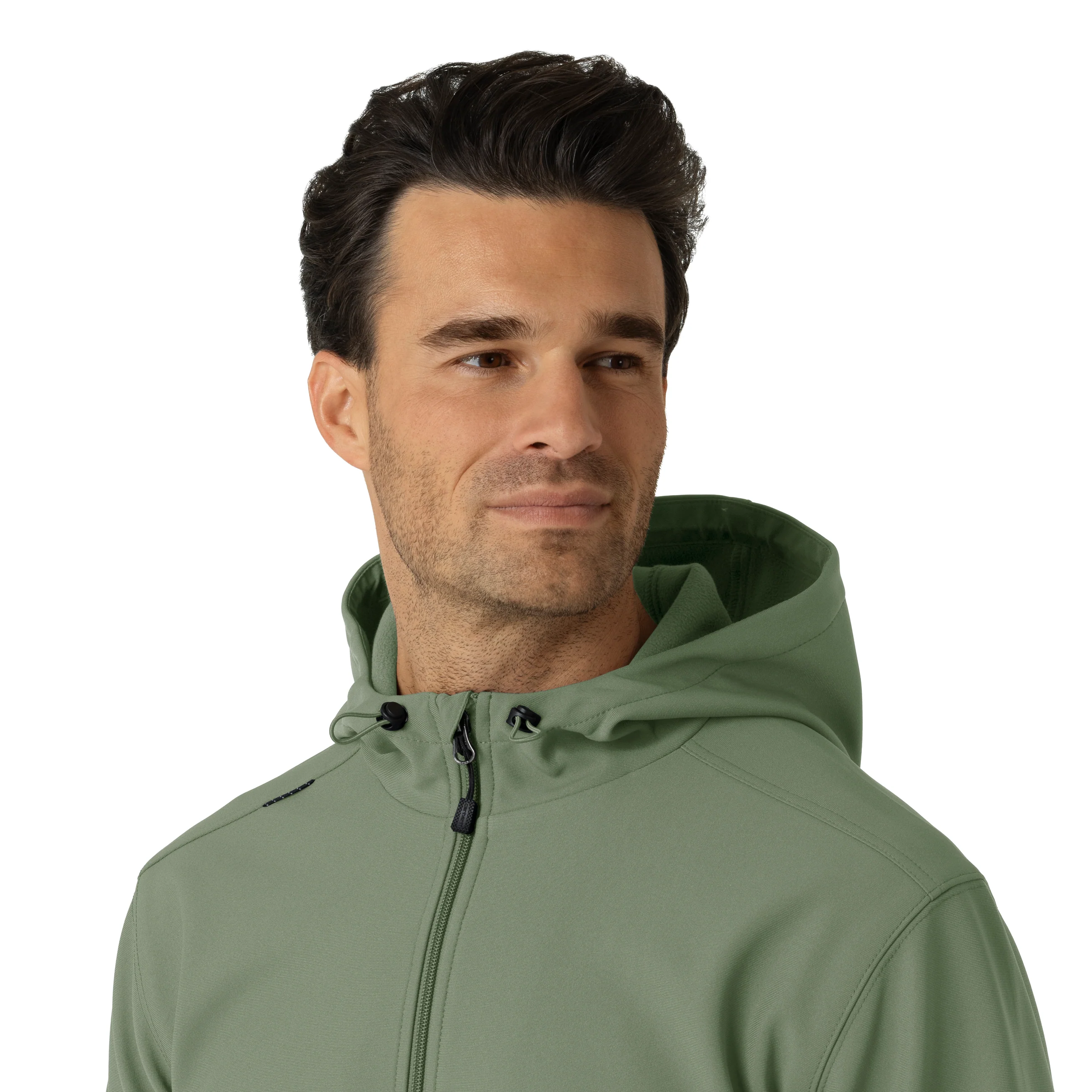 Carhartt Men's Bonded Fleece Hoodie - Olive - Image 5