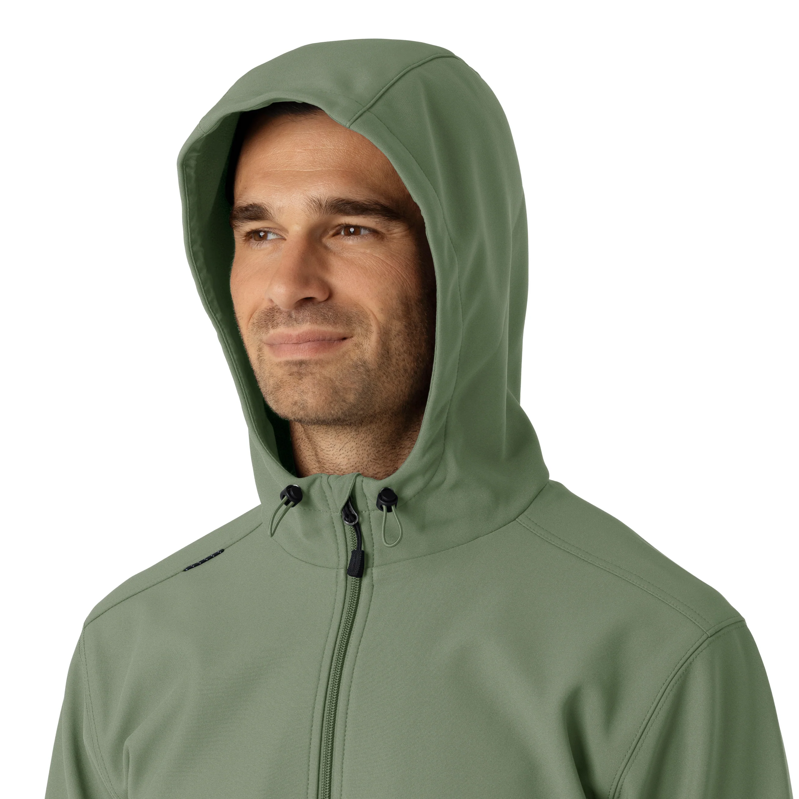 Carhartt Men's Bonded Fleece Hoodie - Olive - Image 6
