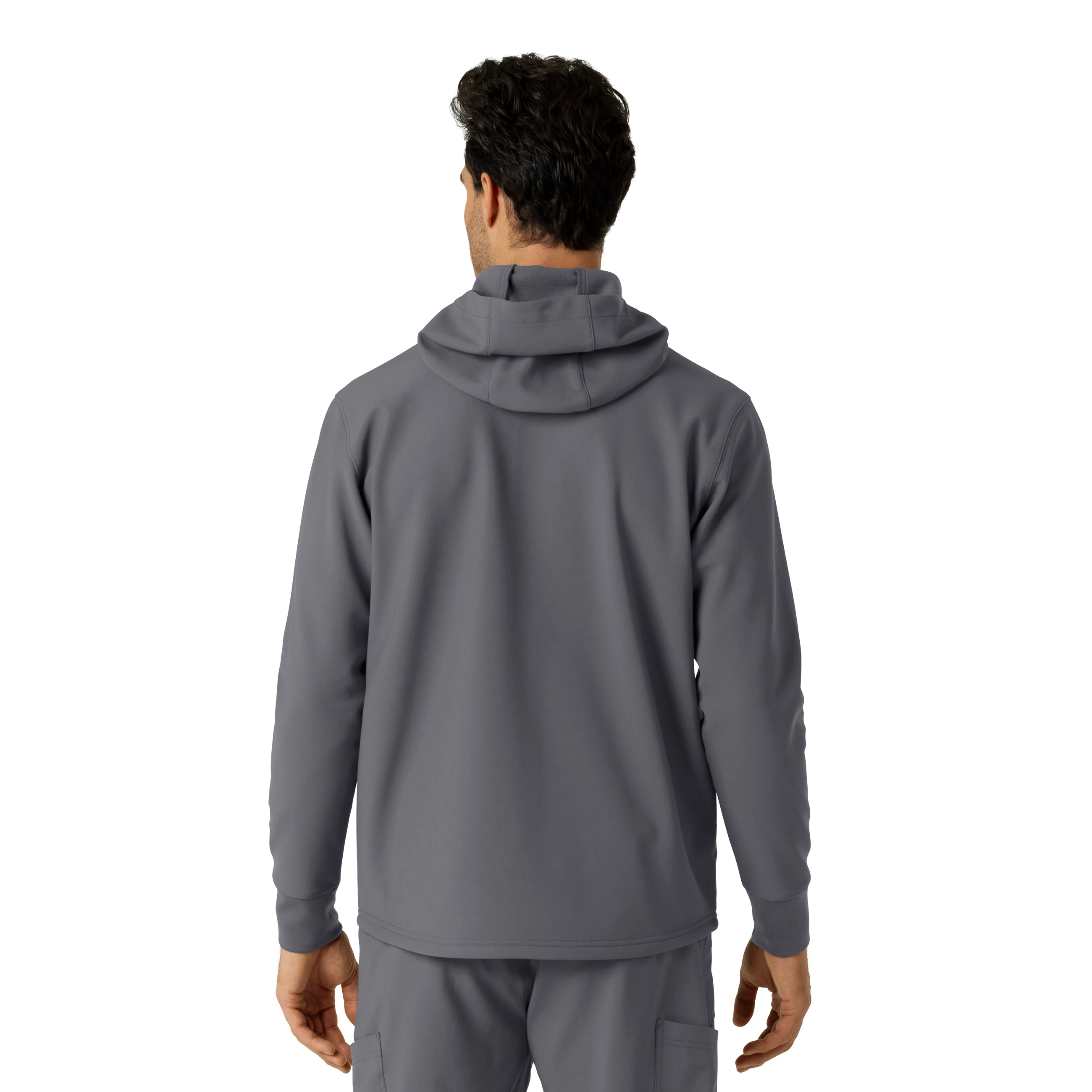 Carhartt Men's Bonded Fleece Hoodie - Pewter - Image 2