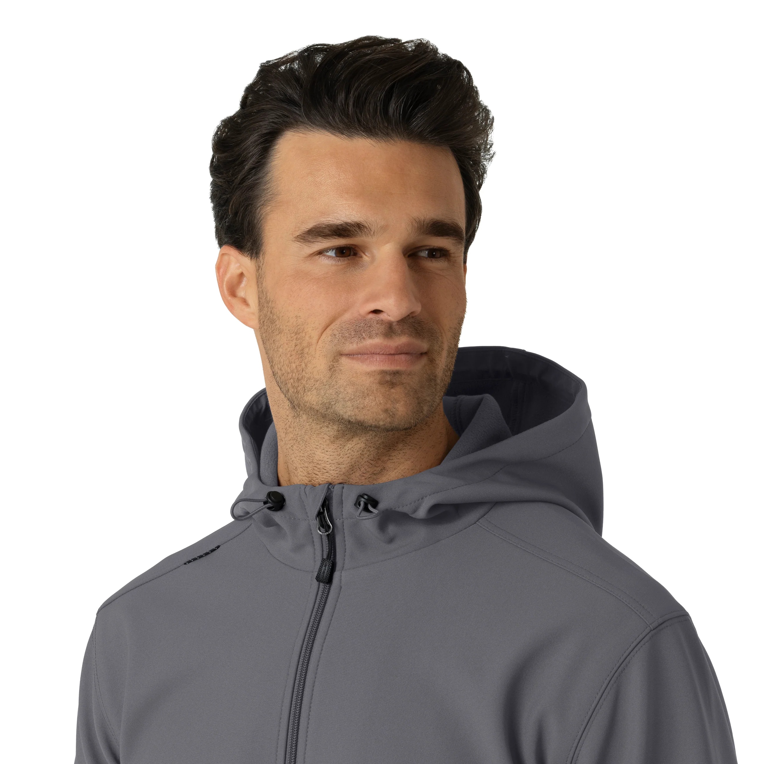 Carhartt Men's Bonded Fleece Hoodie - Pewter - Image 5