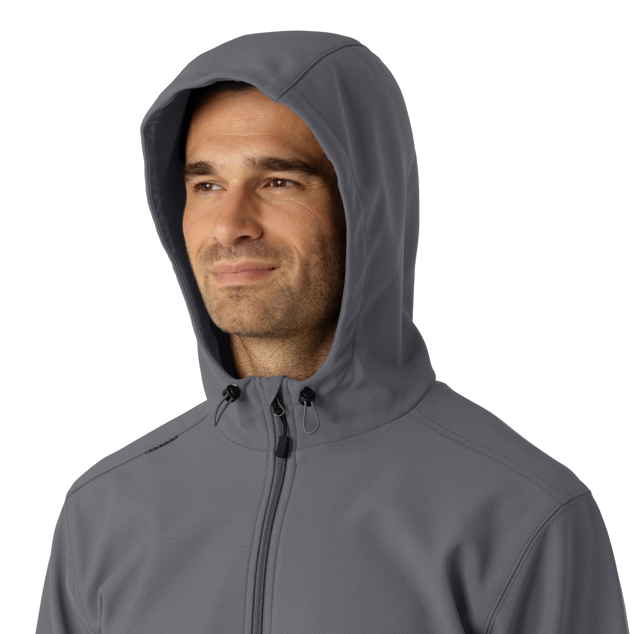 Carhartt Men's Bonded Fleece Hoodie - Pewter - Image 6