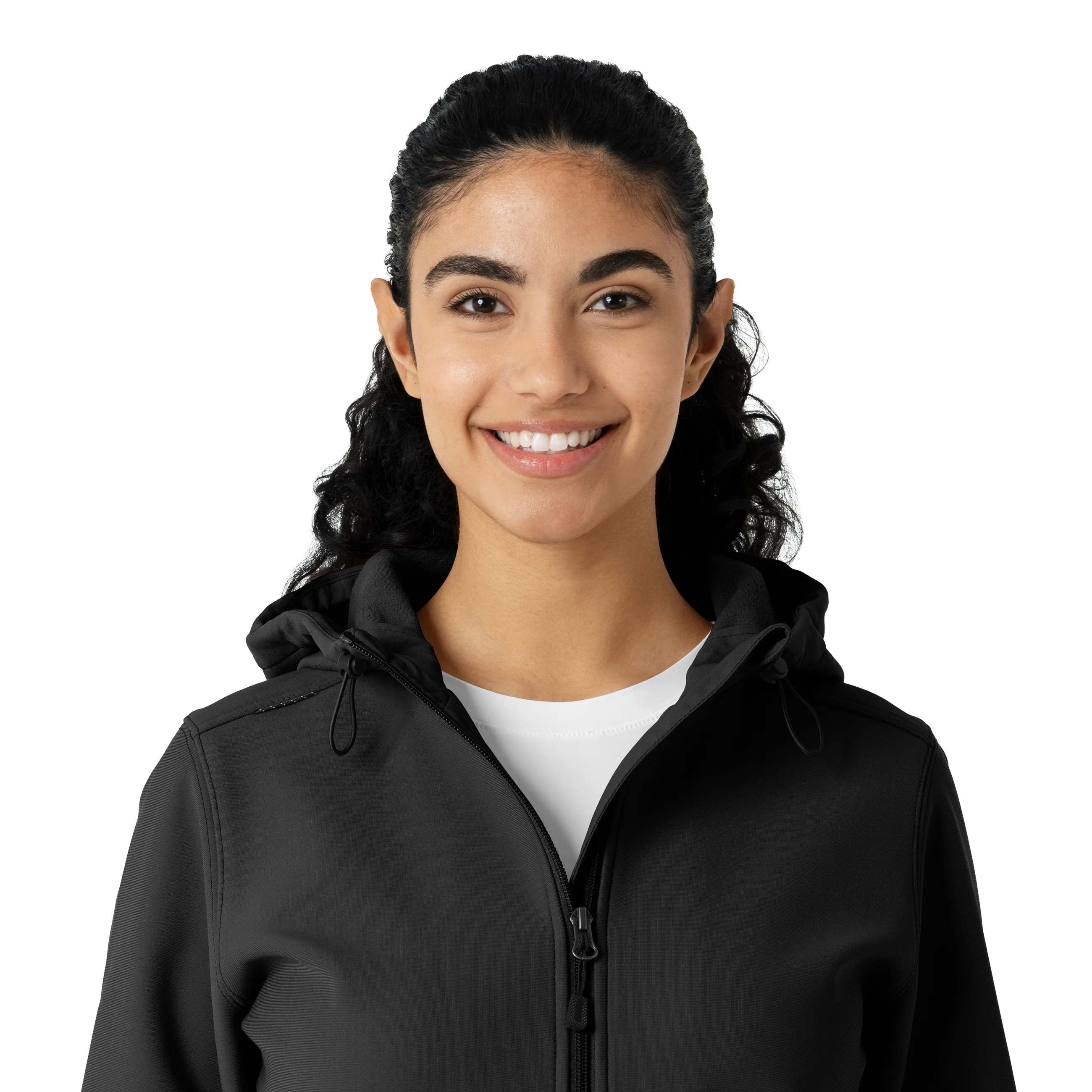Carhartt Women's Bonded Fleece Hoodie - Black - Image 5