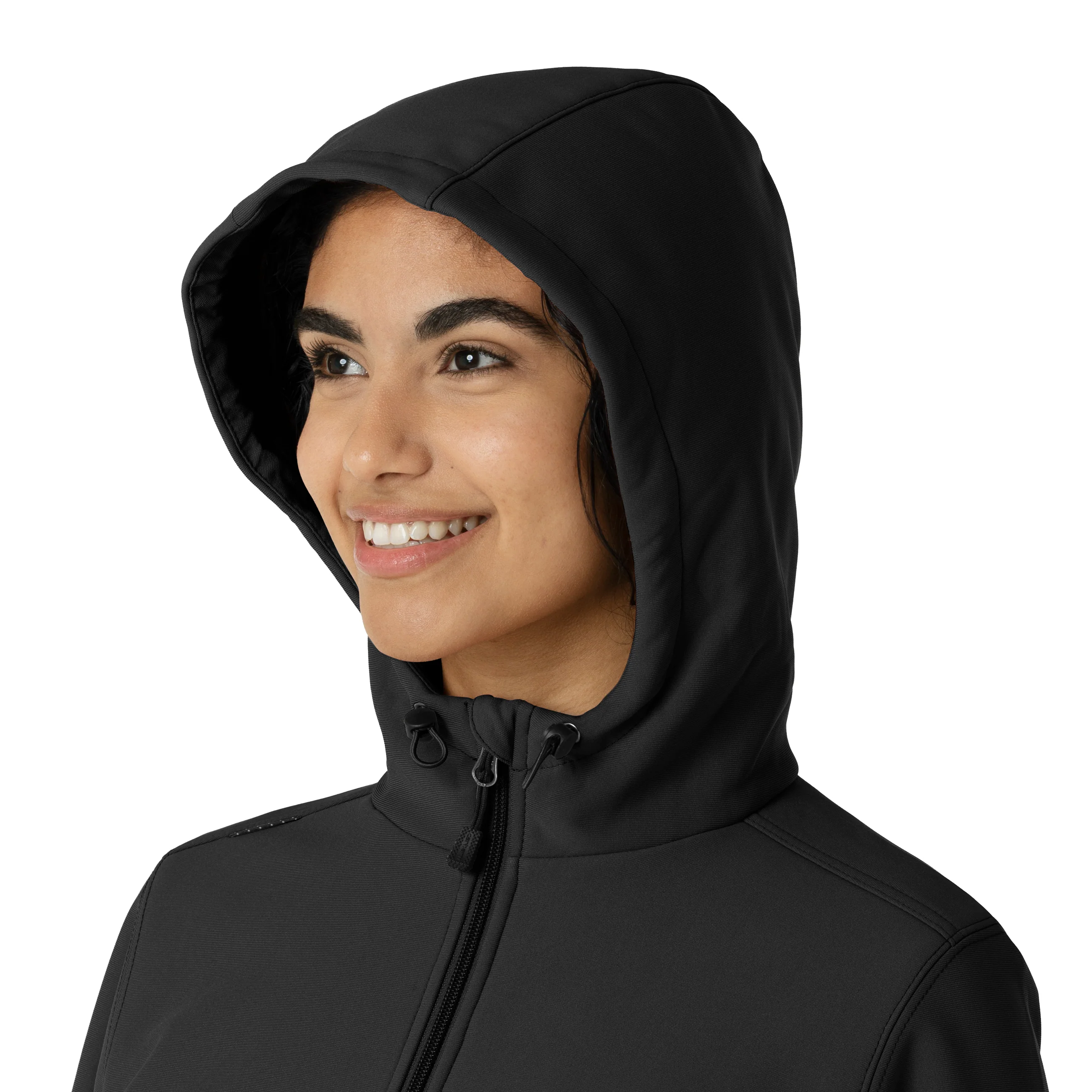 Carhartt Women's Bonded Fleece Hoodie - Black - Image 6