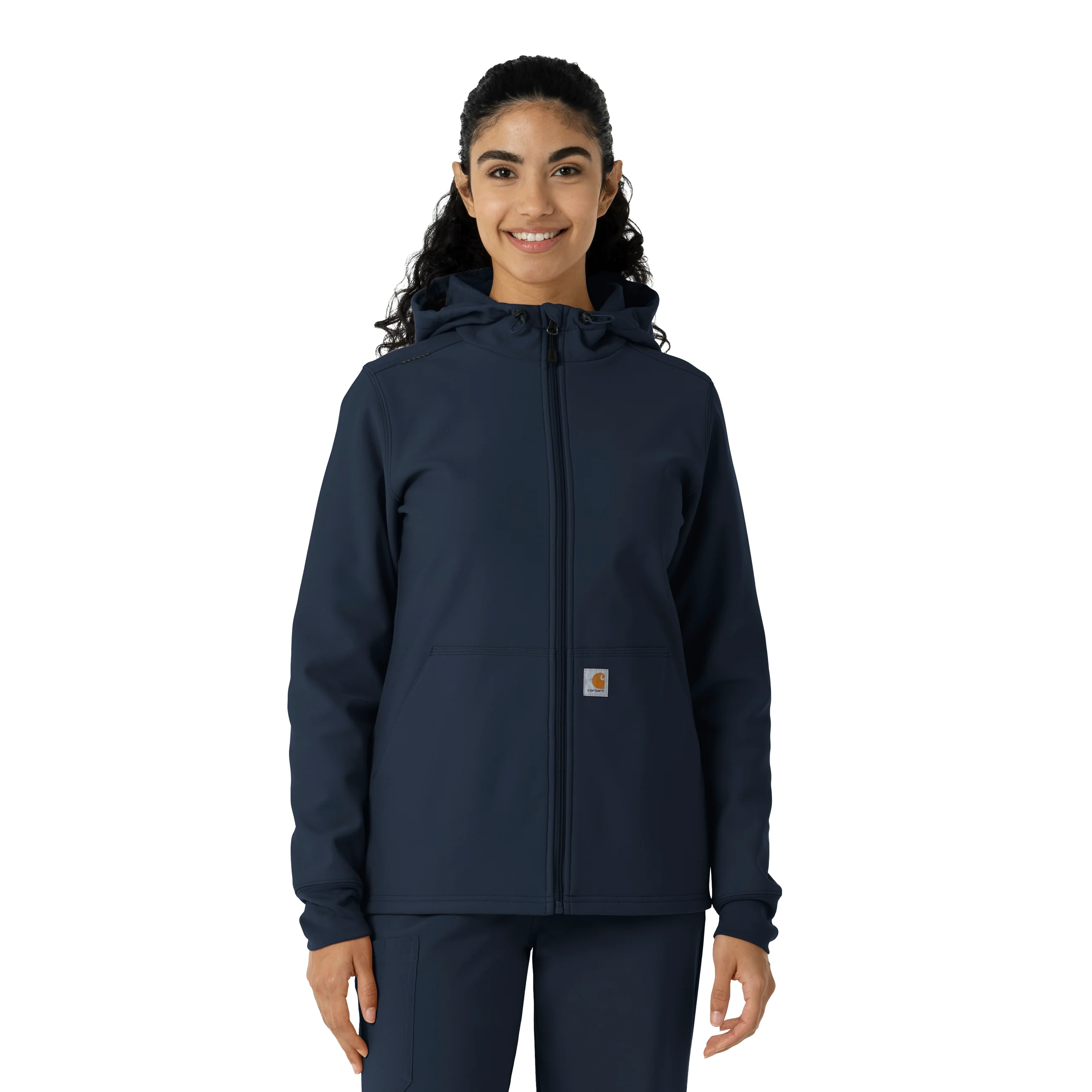 Carhartt Women's Bonded Fleece Hoodie - Navy