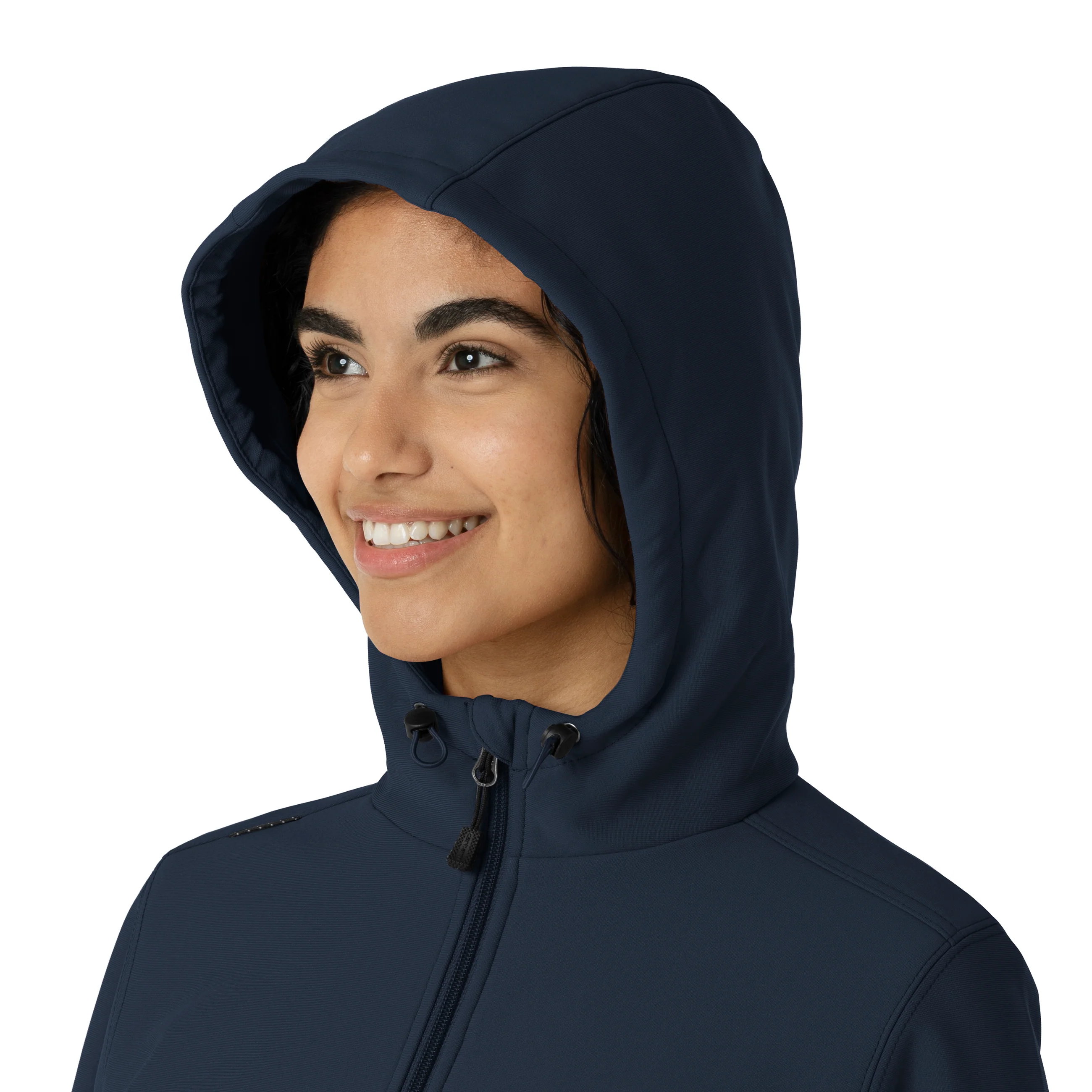 Carhartt Women's Bonded Fleece Hoodie - Navy - Image 6