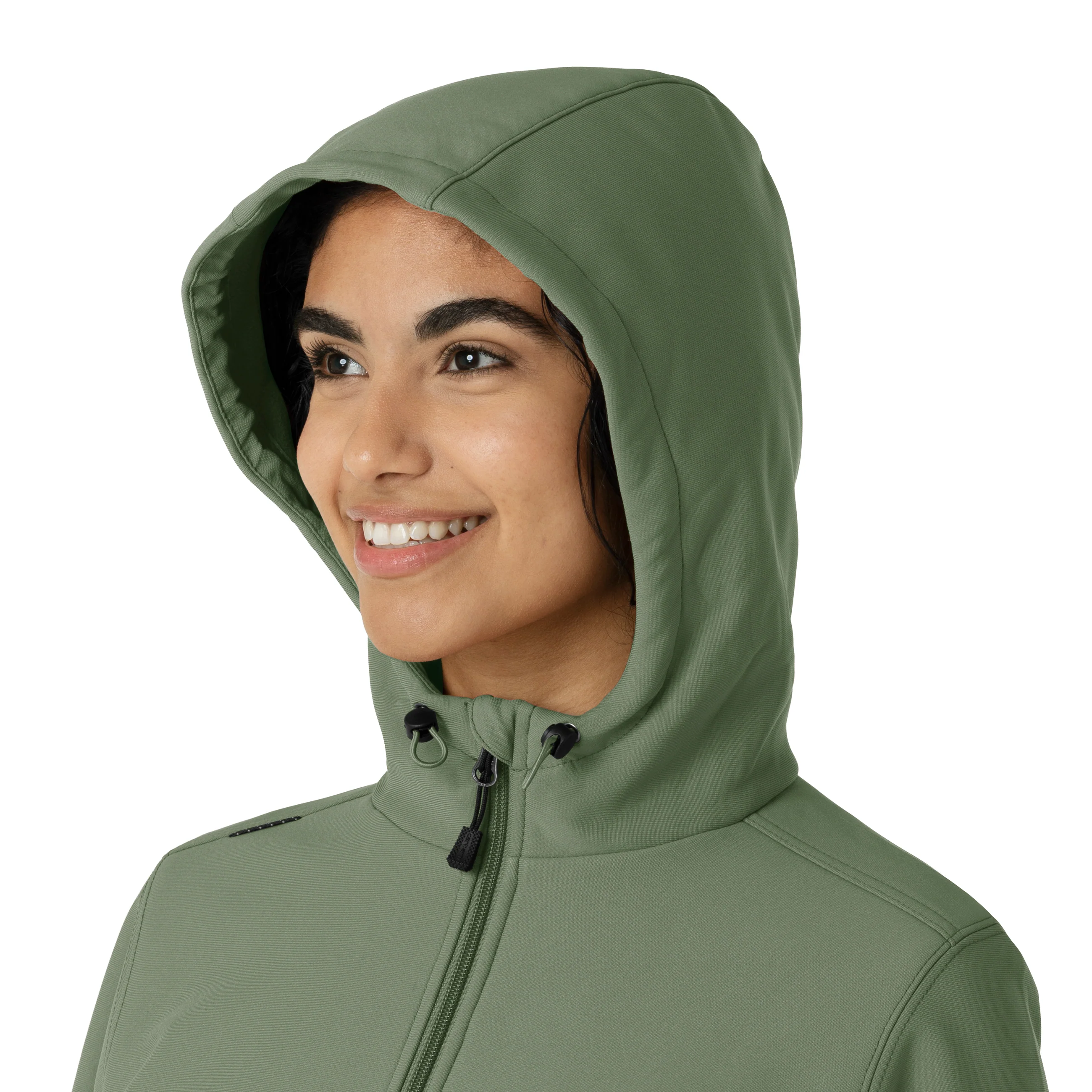 Carhartt Women's Bonded Fleece Hoodie - Olive - Image 6
