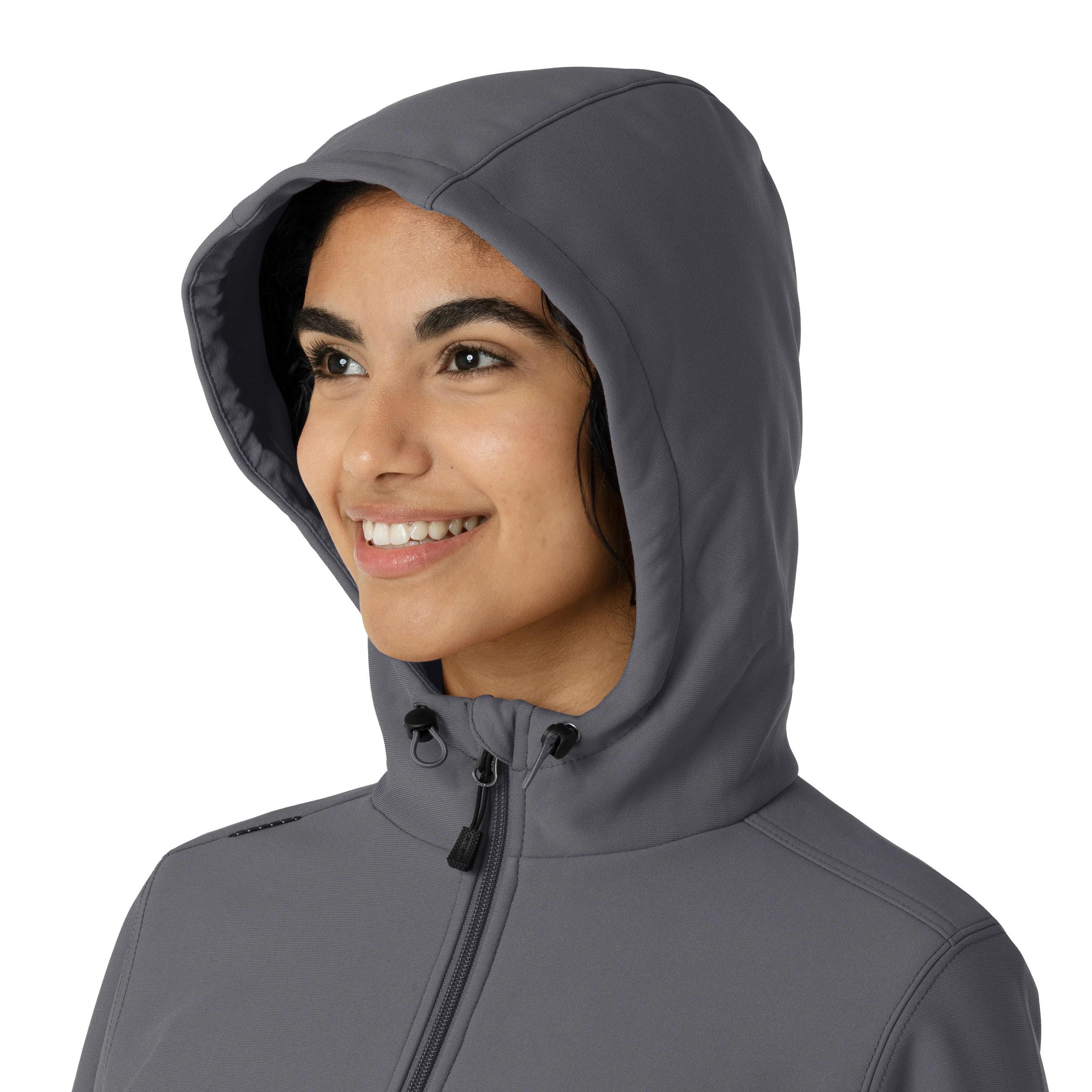 Carhartt Women's Bonded Fleece Hoodie - Pewter - Image 6