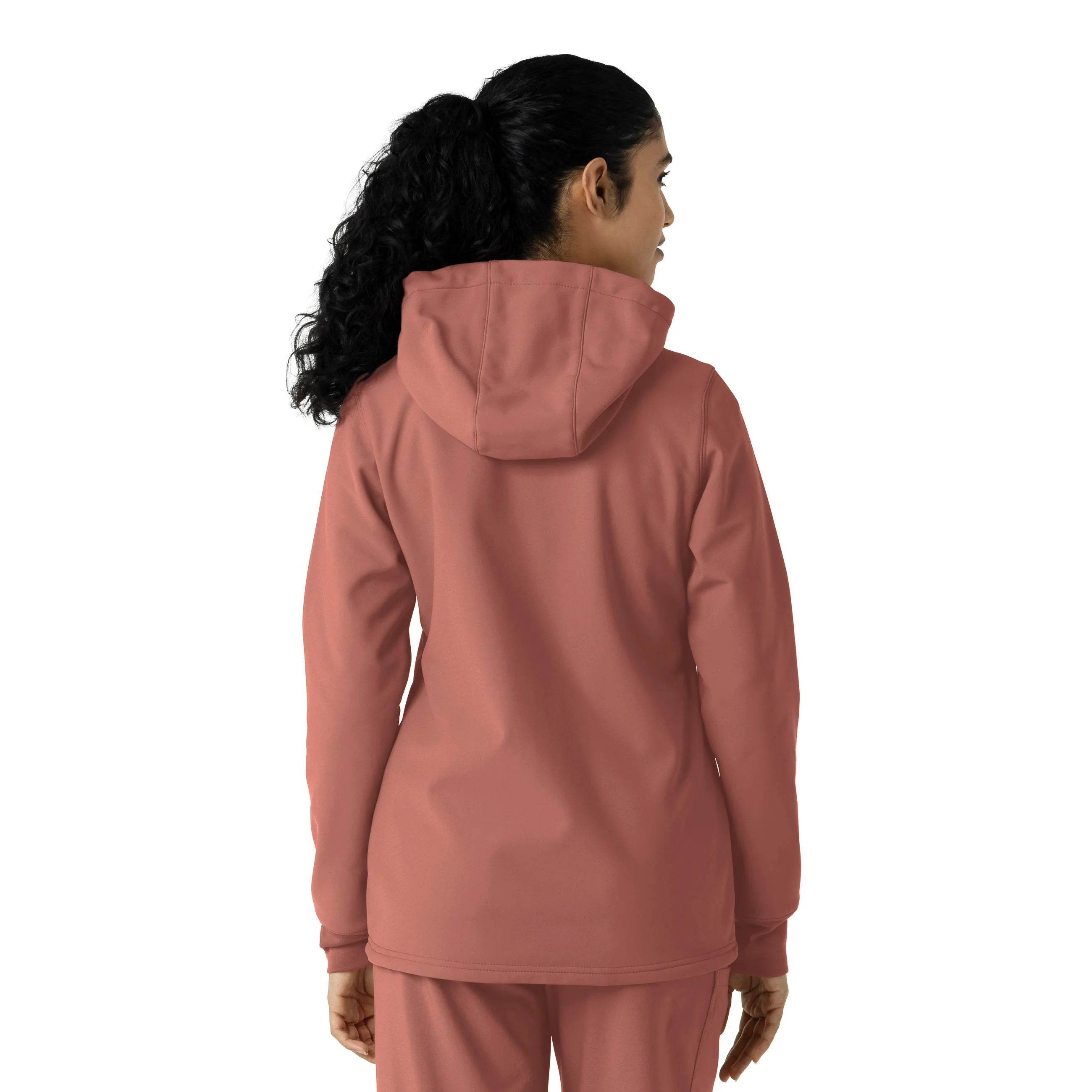 Carhartt Women's Bonded Fleece Hoodie - Wildrose - Image 2