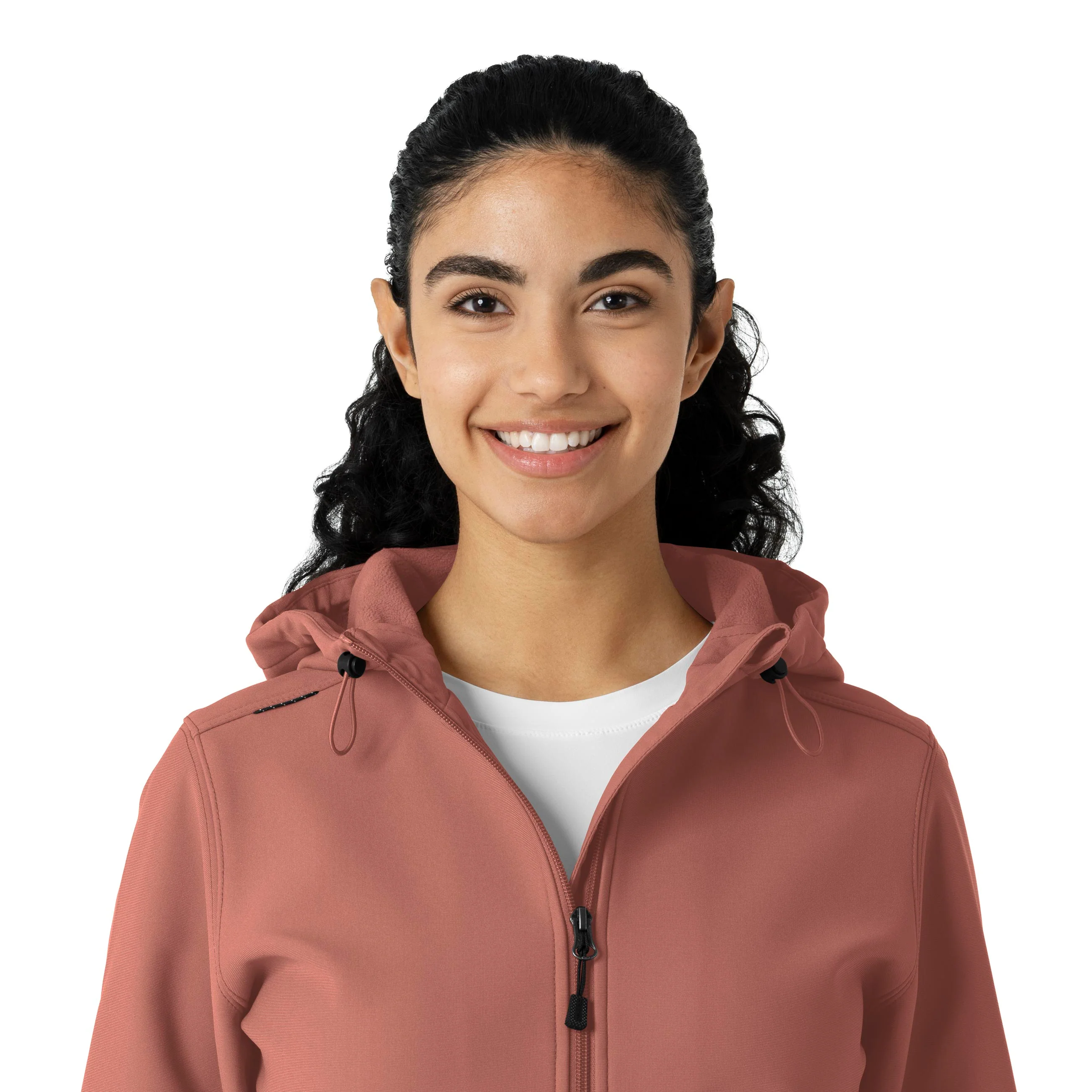 Carhartt Women's Bonded Fleece Hoodie - Wildrose - Image 5