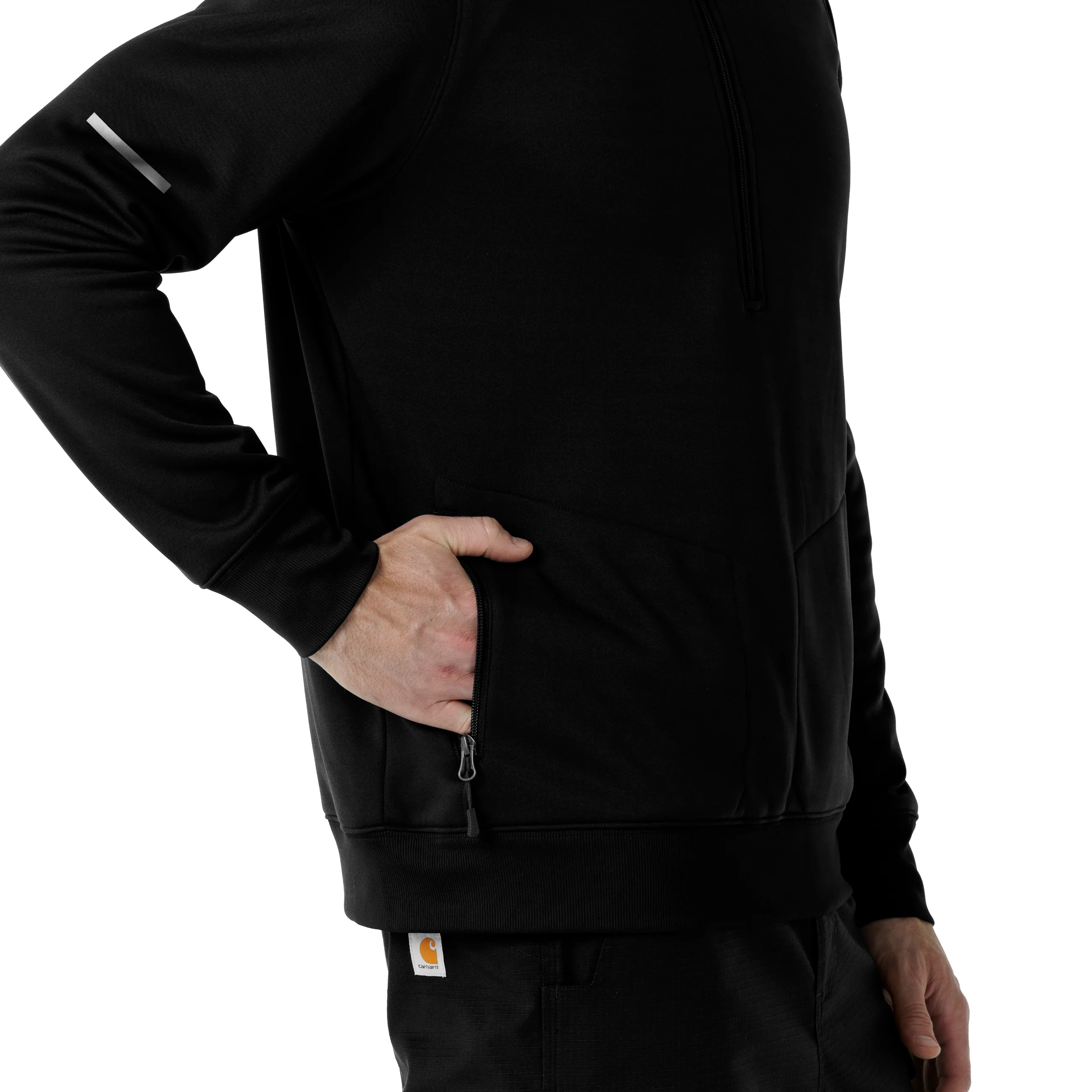 Carhartt Rugged Flex RSCU Men's Half Zip - Black - Image 9
